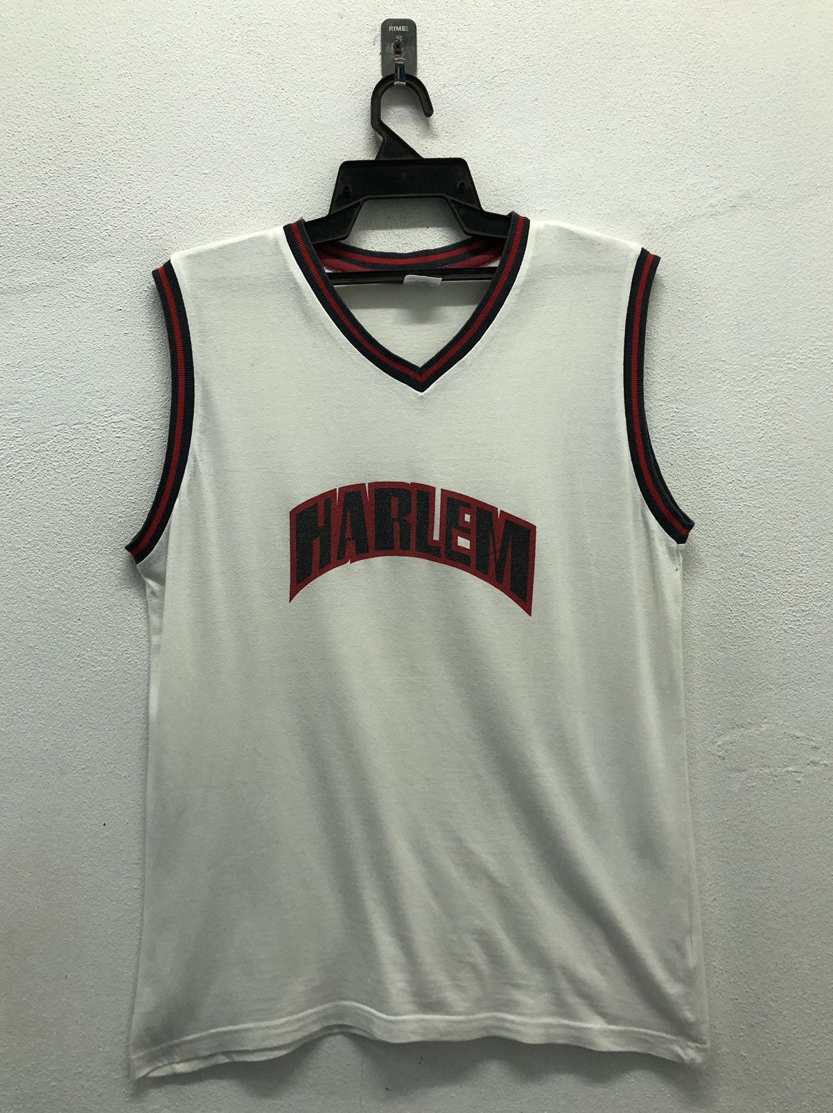 Vintage Vintage Angelo Munoui Harlem Tank-top Size US XL / EU 56 / 4 - 1 Thumbnail