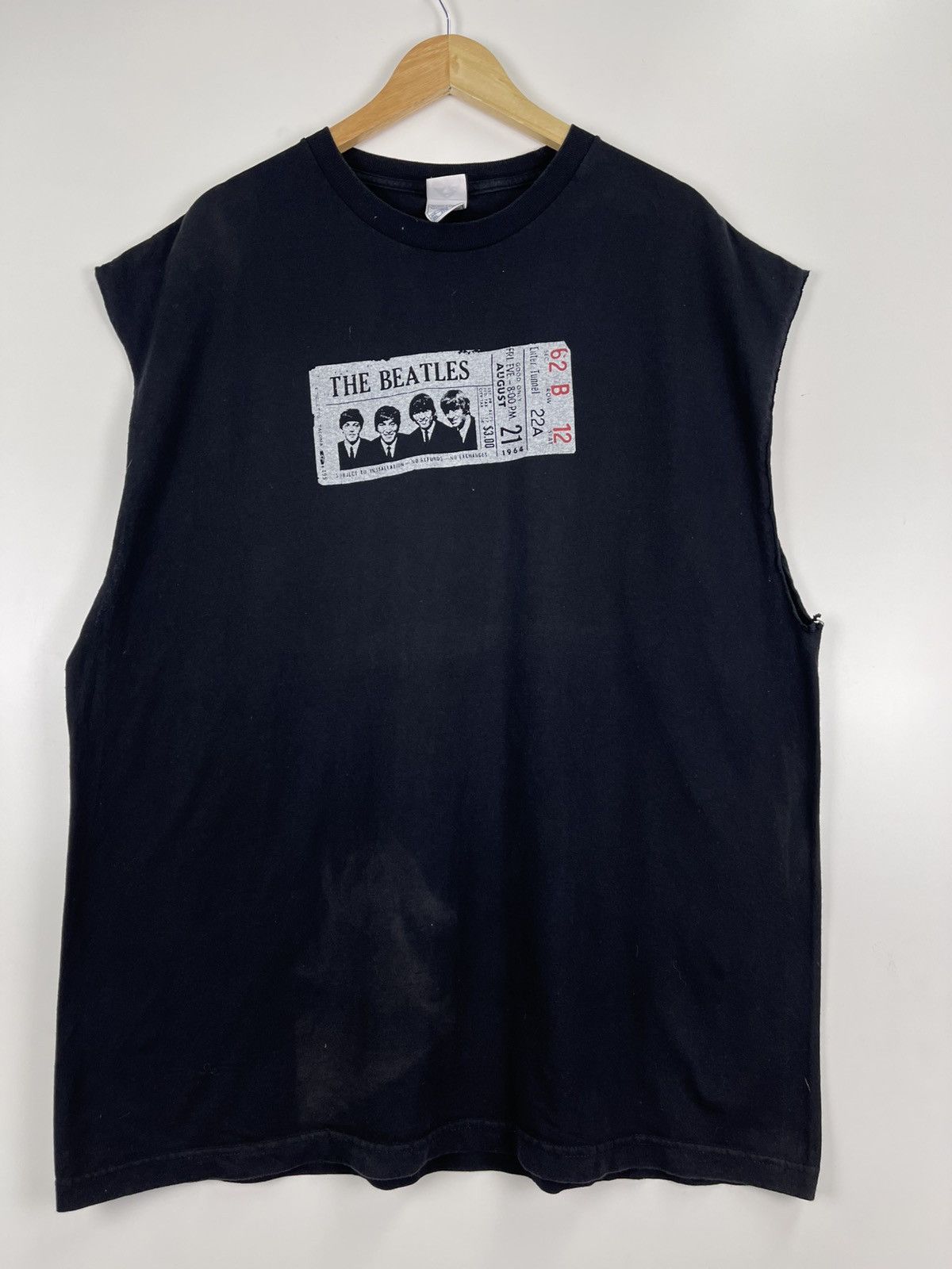 Band Tees Vintage The Beatles Promo Tee sleeveless Size US XXL / EU 58 / 5 - 3 Thumbnail