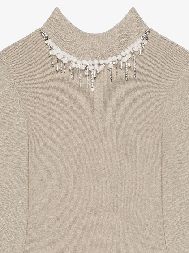 Givenchy o1n1vont0326 Dress in Beige Size S / US 4 / IT 40 - 4 Thumbnail
