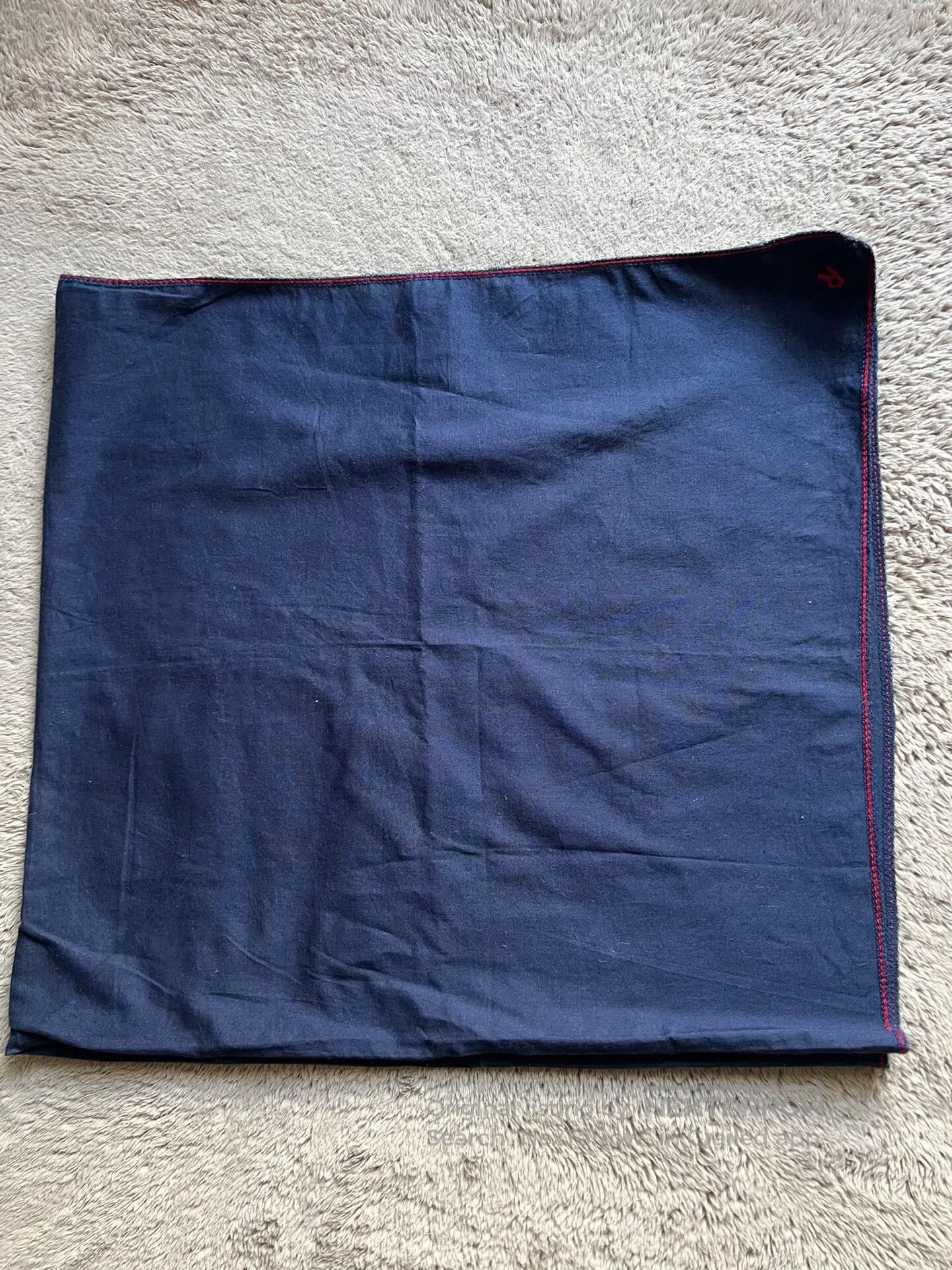 45rpm 45r Indigo Dyed Square Scarf. Size ONE SIZE - 1 Thumbnail