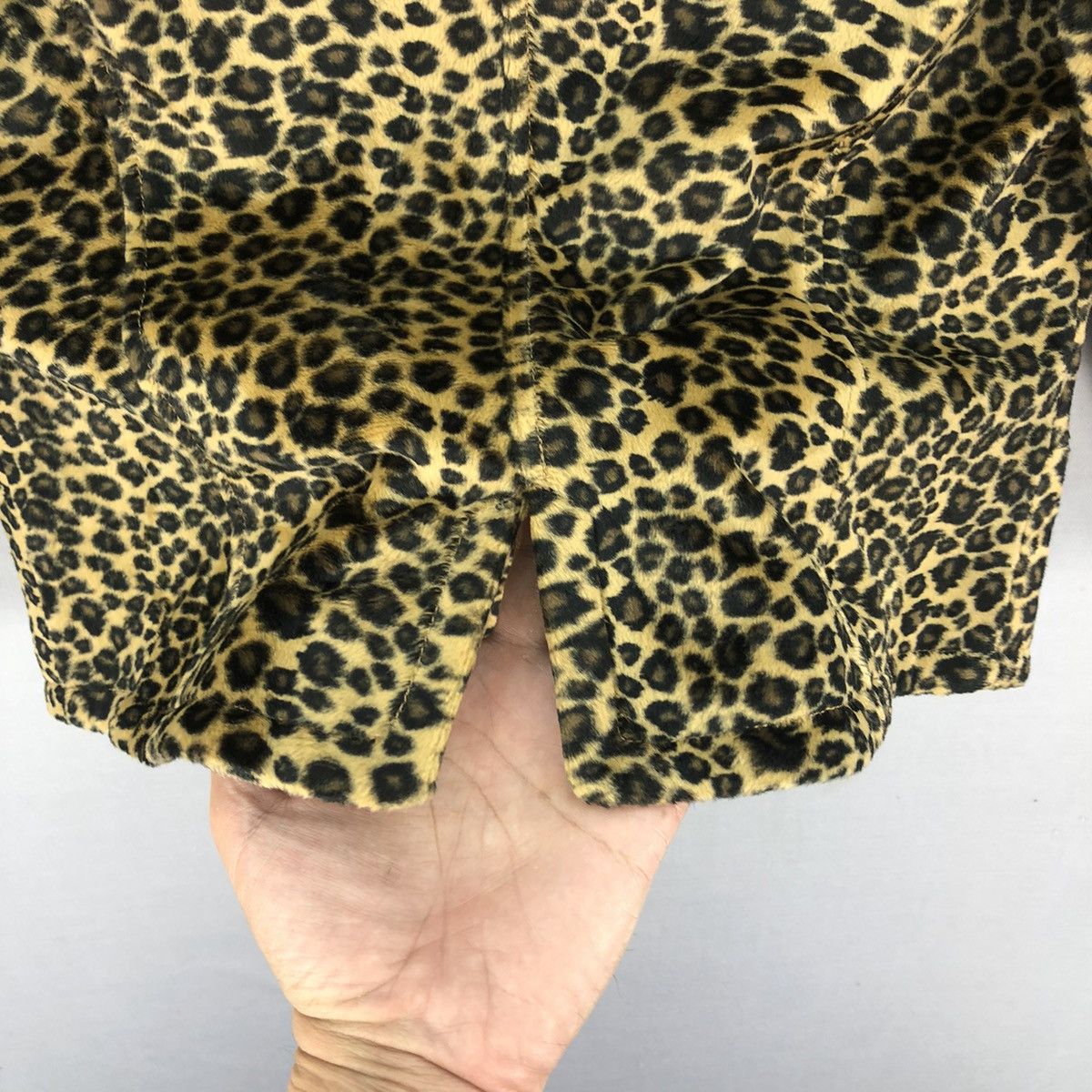Hysteric Glamour 🇯🇵 Vintage Leopard Print Cropped Jacket Size XS / US 0-2 / IT 36-38 - 8 Thumbnail