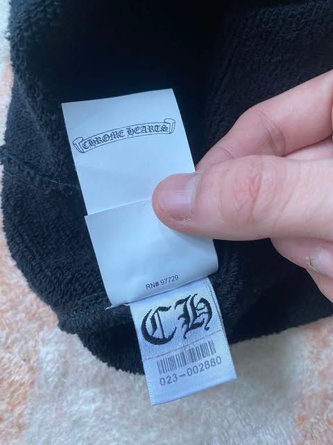 Chrome Hearts CHROME HEARTS Black Leather Plus Patchwork Terry Hoodie Zip Size US S / EU 44-46 / 1 - 12 Thumbnail