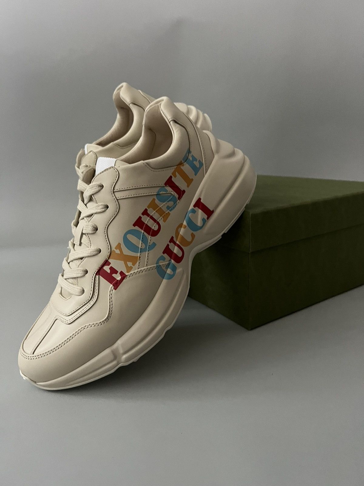 Gucci Rhyton Exquisite Sneakers Size US 9.5 / EU 42-43 - 3 Thumbnail