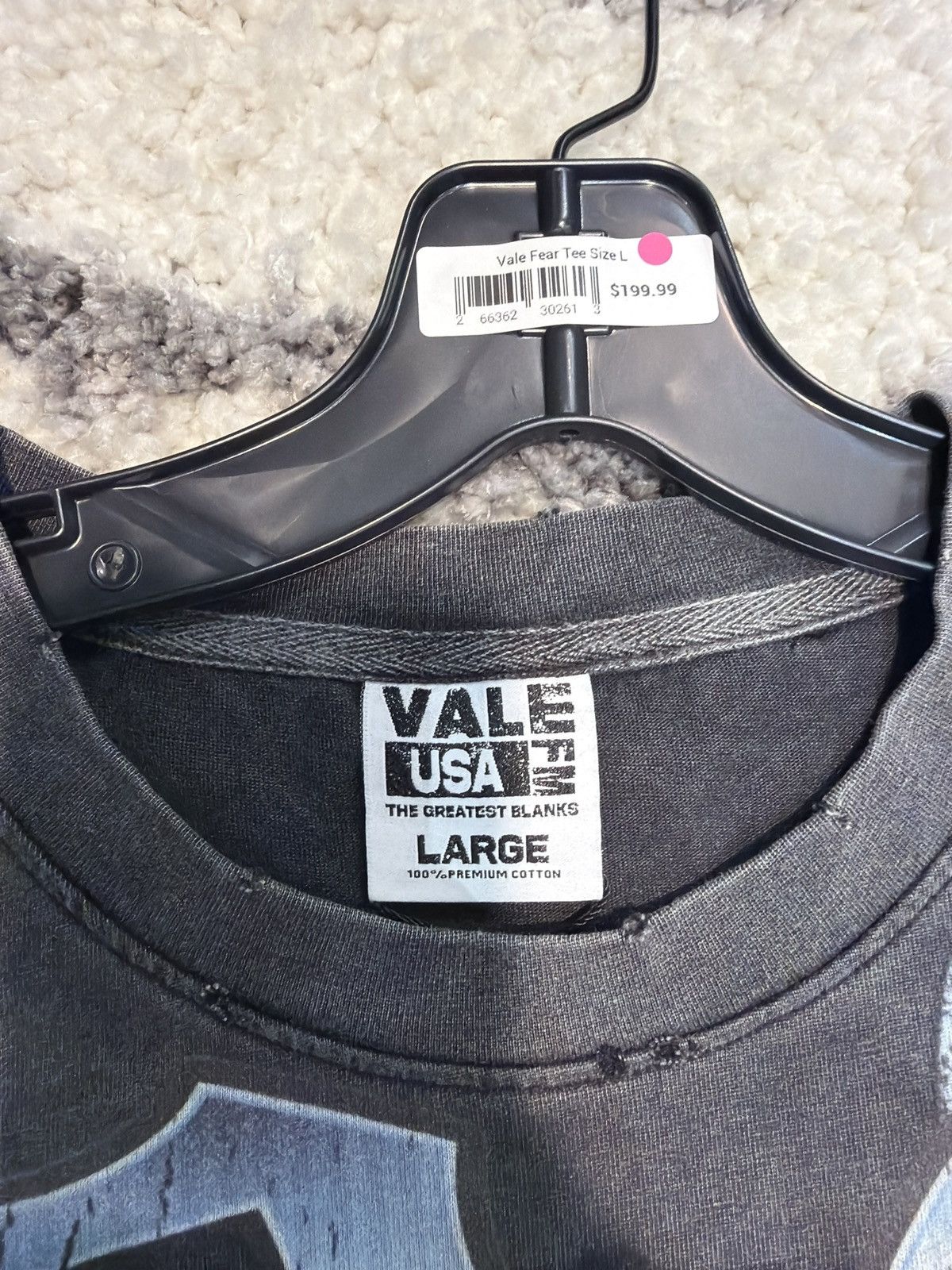 Vale Vale USA Big Fear Tee Size-L Brand New quick shipping Size US L / EU 52-54 / 3 - 3 Thumbnail