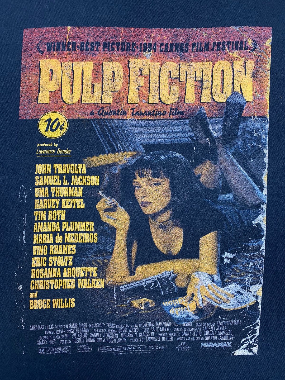 Vintage Vintage Pulp Fiction Miramax USA American Crime Film y2k og Size US L / EU 52-54 / 3 - 6 Thumbnail