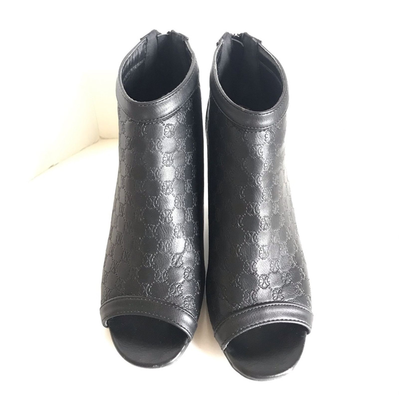 Christian Lacroix Christian Lacroix Cadenza High Heel Open Toe Ankle Booties Size US 9 / IT 39 - 14 Thumbnail