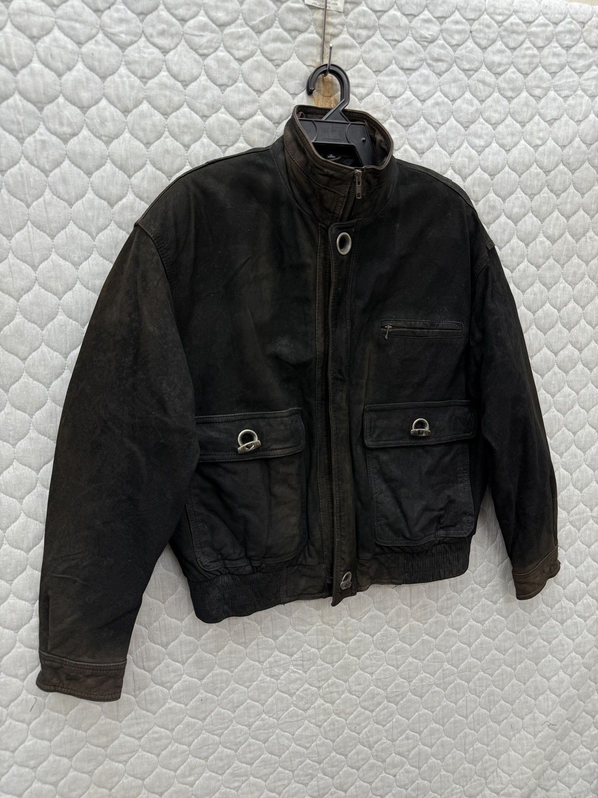 Genuine Leather 🔥🔥🔥ARCHIVE VINTAGE COSI LEATHER SUNFADED JACKET Size US M / EU 48-50 / 2 - 2 Thumbnail