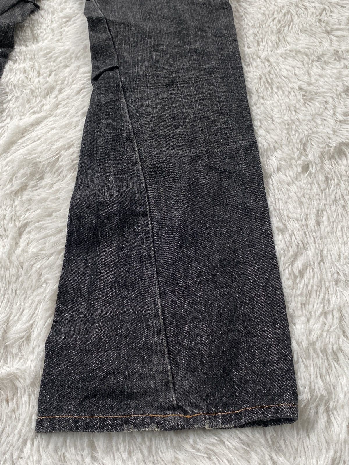 Edwin RARE💥 Stonewash vintage Edwin 505 Bushpant jeans BOOTCUT Size US 29 - 19 Thumbnail