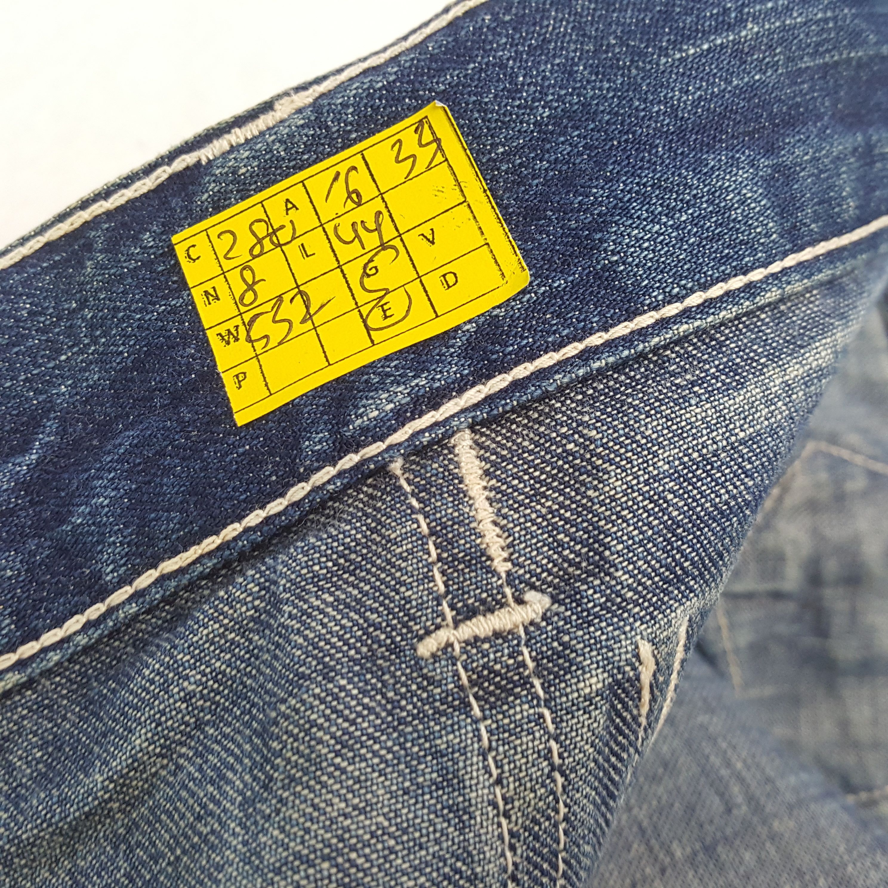 Beams Plus × Vintage Vintage BEAMS BOY Japanese Fashion Brand Denim Jean Size US 32 / EU 48 - 13 Thumbnail