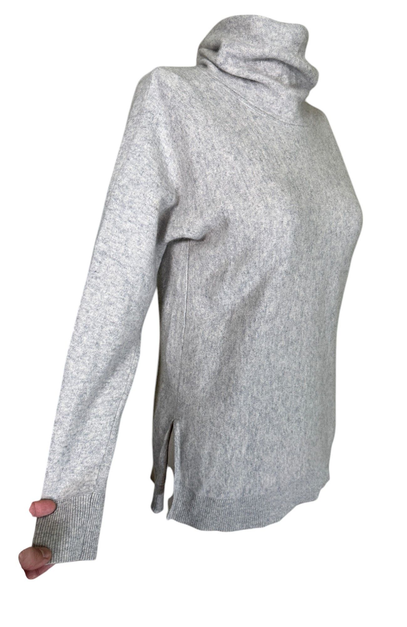 Other Grey cashmere polo collar sweater Size M / US 6-8 / IT 42-44 - 2 Thumbnail