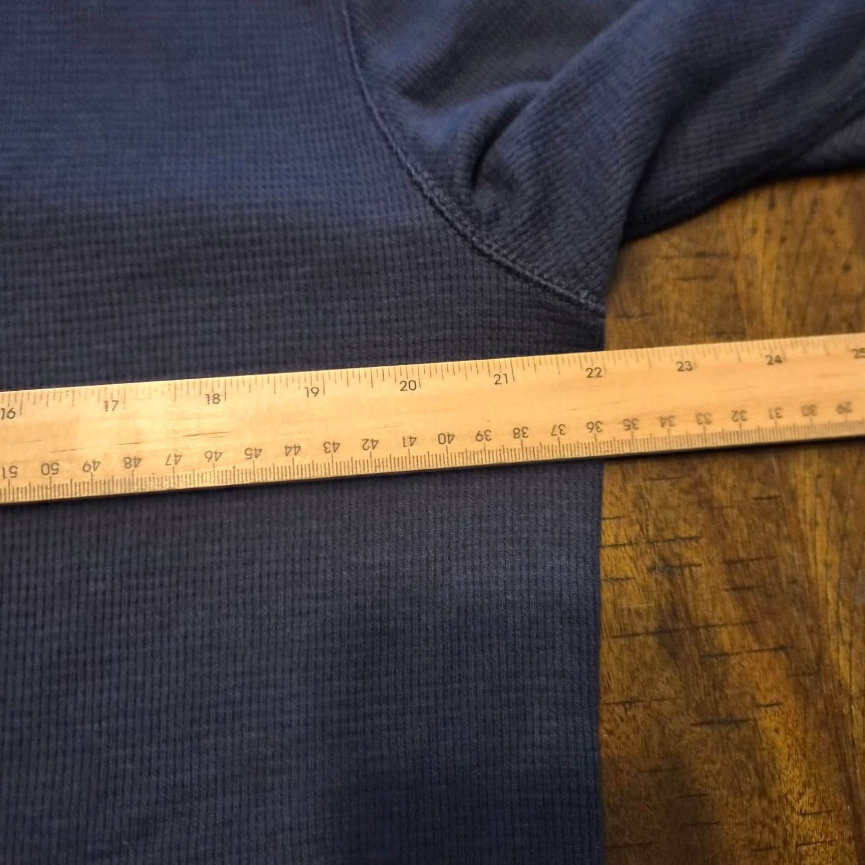 Polo Ralph Lauren Polo Ralph Lauren Pajama Top Mens XL Blue Thermal Waffle Long Sleeve G189 Size US XL / EU 56 / 4 - 7 Thumbnail