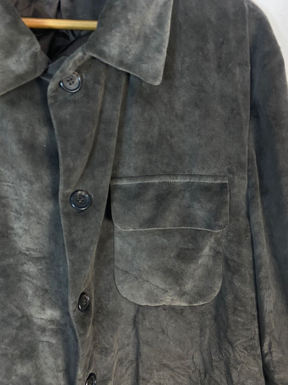 Fendi Vintage fendi button up velvet jacket Size US XL / EU 56 / 4 - 10 Thumbnail