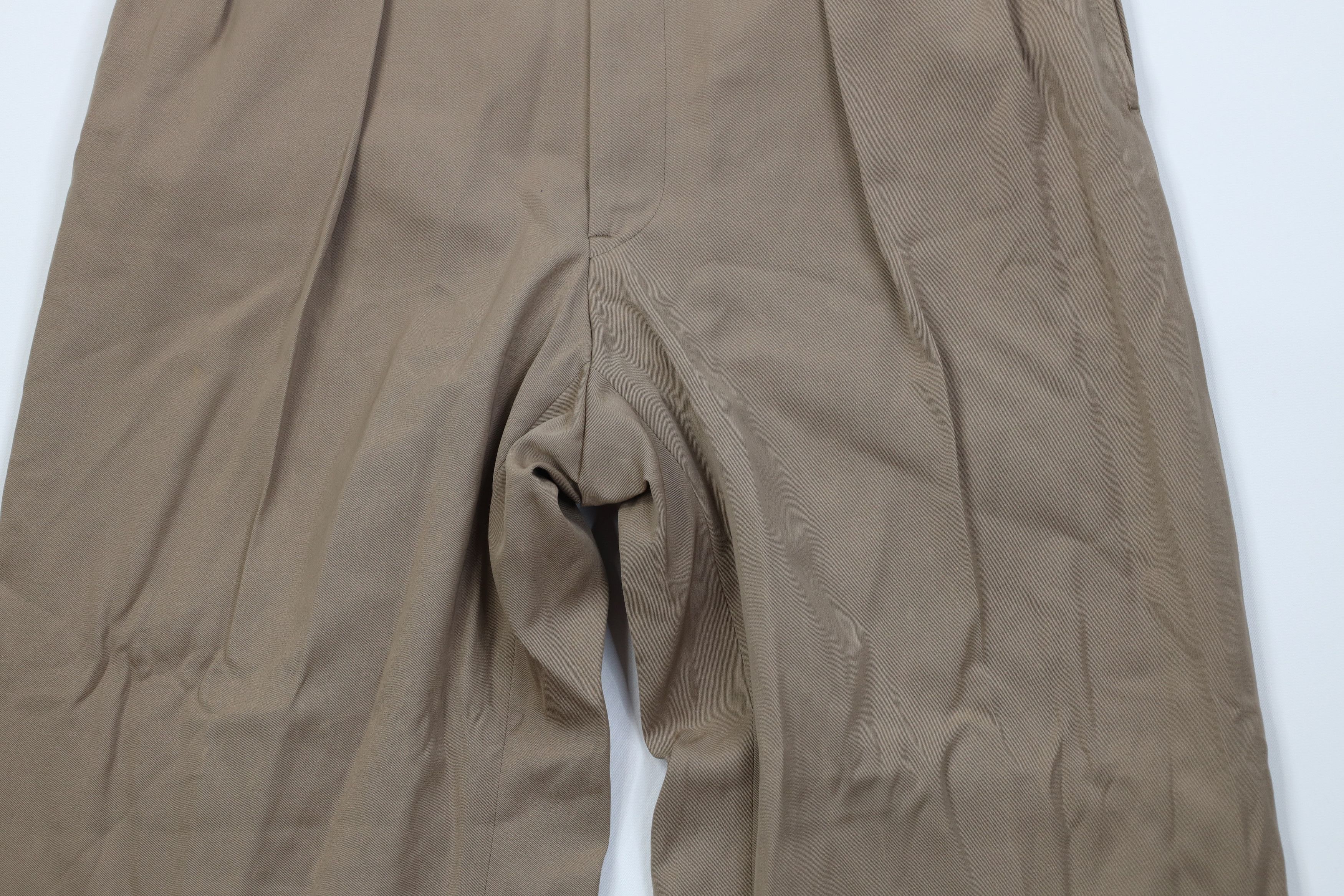 Ralph Lauren Vintage 70s Ralph Lauren Pleated Wide Leg Chino Pants USA Size US 32 / EU 48 - 3 Thumbnail