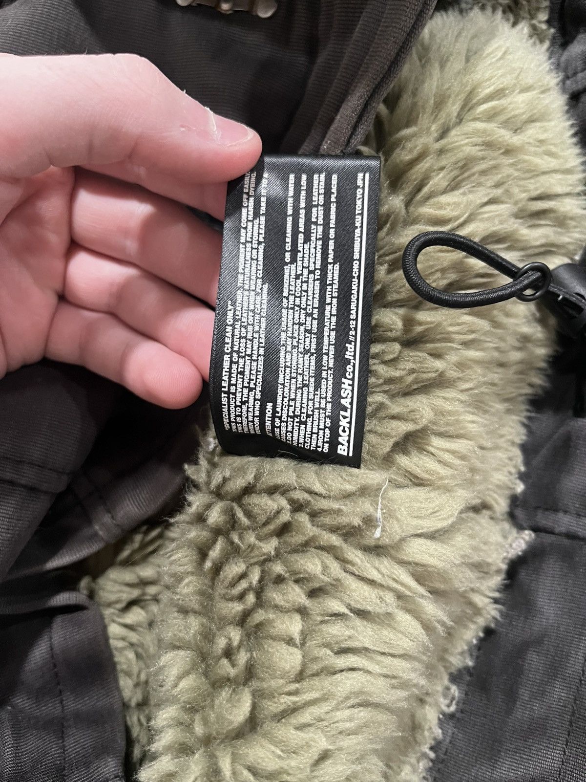 Isamu Katayama Backlash Isamu Katayama Backlash AW11 fur lined heavyweight jacket Size US S / EU 44-46 / 1 - 9 Thumbnail