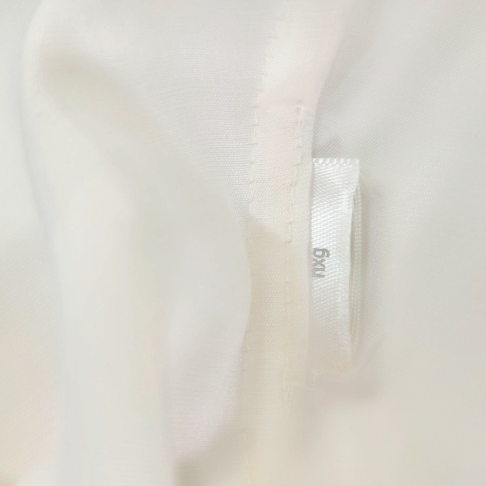 Chicos Chico’s Cream Snap Front Blouse Sz 3 XL 16 Minimalist Chic Size XL / US 12-14 / IT 48-50 - 4 Thumbnail