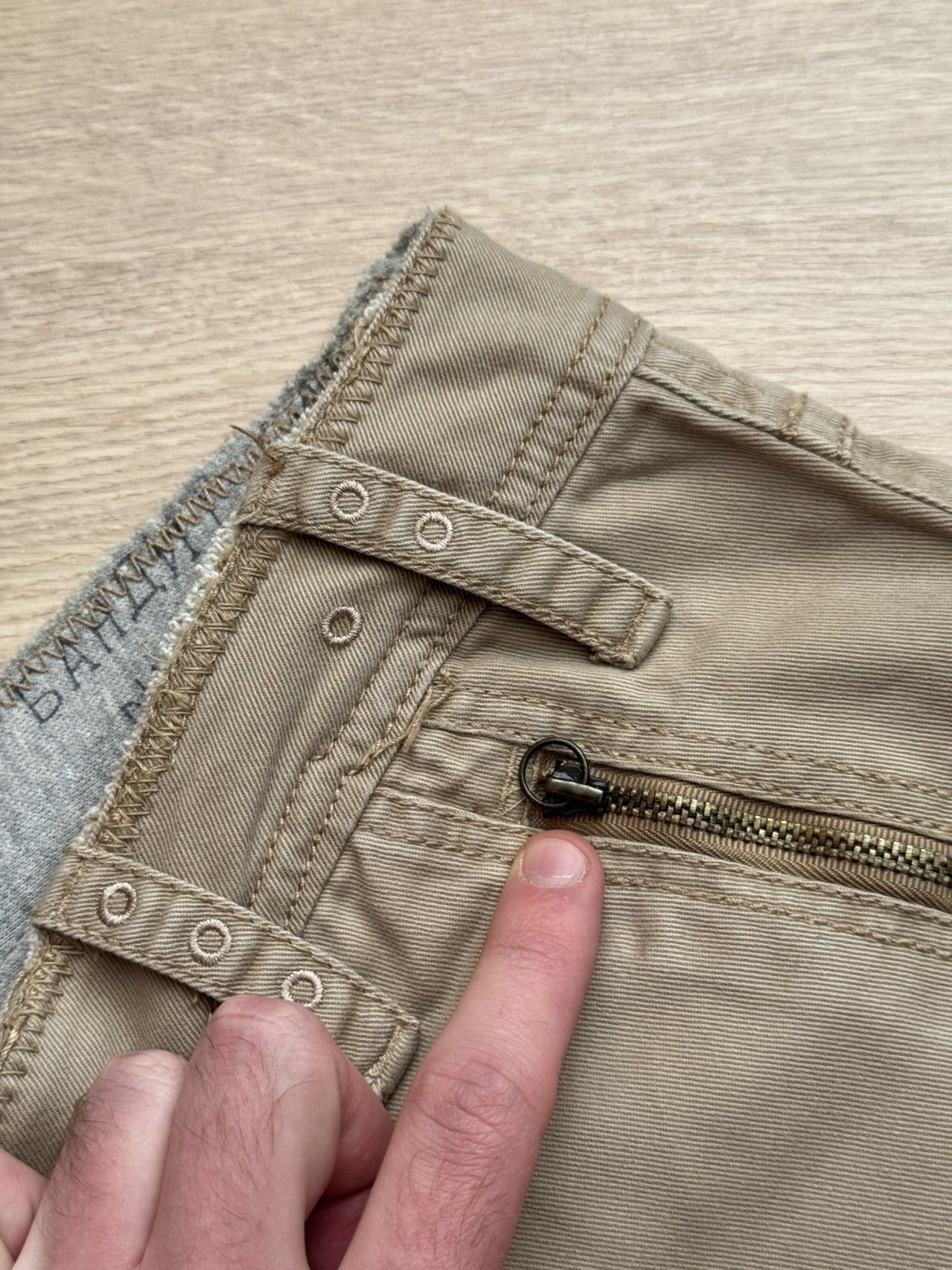 Diesel Vintage 00s Diesel Bandit Бандит y2k Archival Japanese Pants Size US 31 - 6 Thumbnail