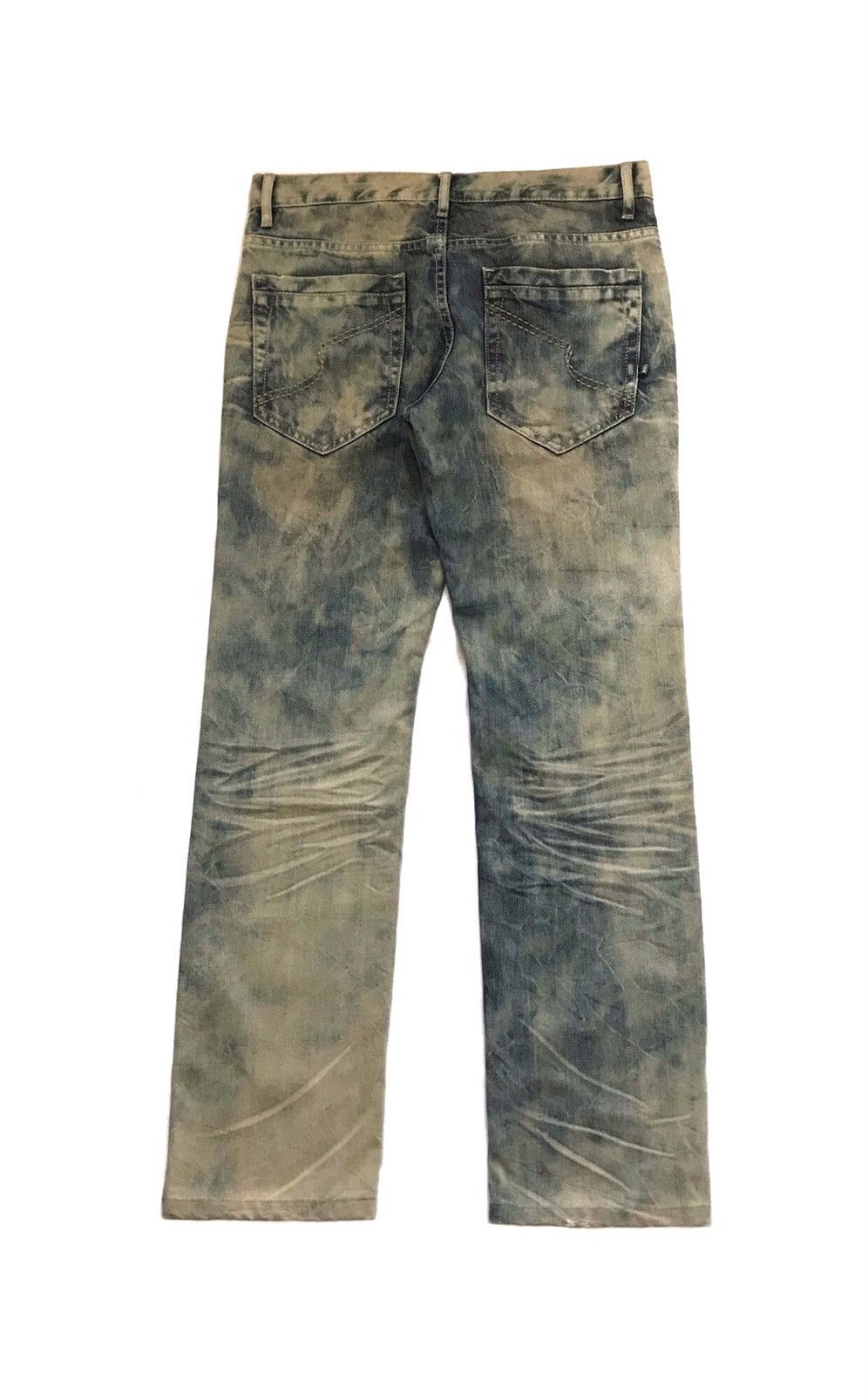 20471120 SEMANTIC DESIGN BLEACH DISTRESSED JEANS Size US 31 - 4 Thumbnail