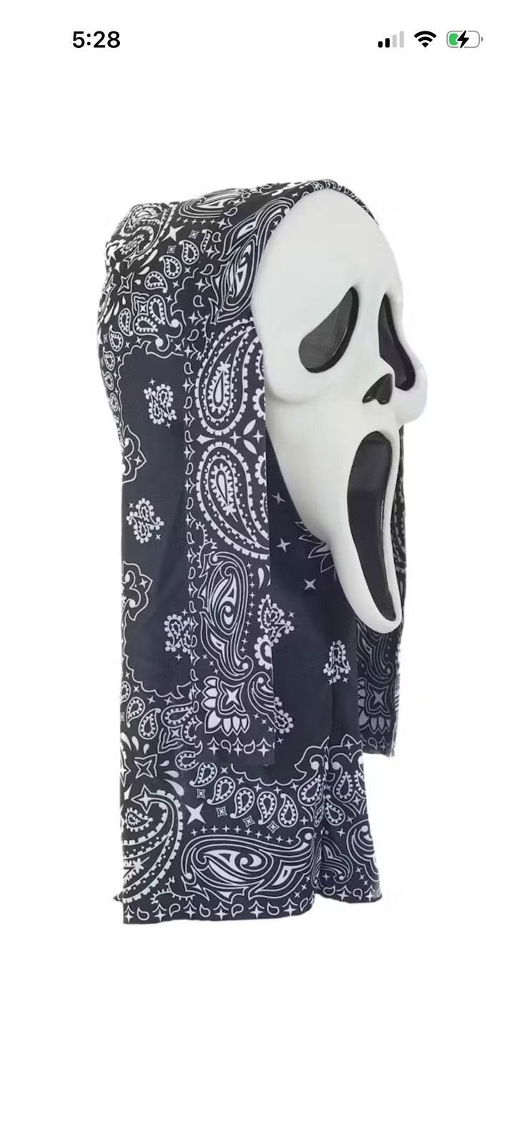 Supreme Supreme Ghostface Scream Mask BLACK SS26 BRAND NEW Size ONE SIZE - 3 Thumbnail