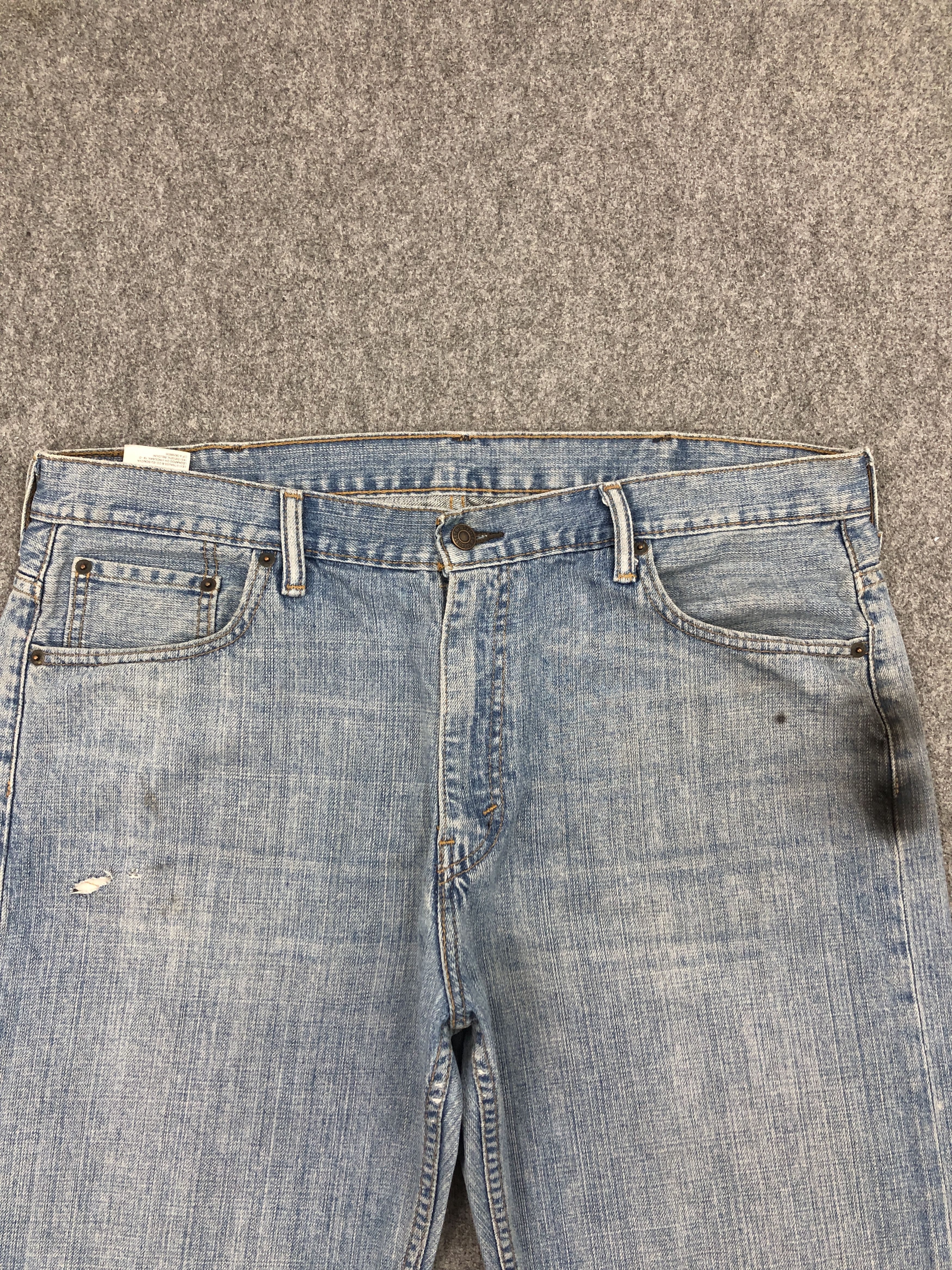 Levi's Vintage Levi's 569 Dirty Lightwash Denim Jeans DP2298 Size US 38 / EU 54 - 2 Thumbnail