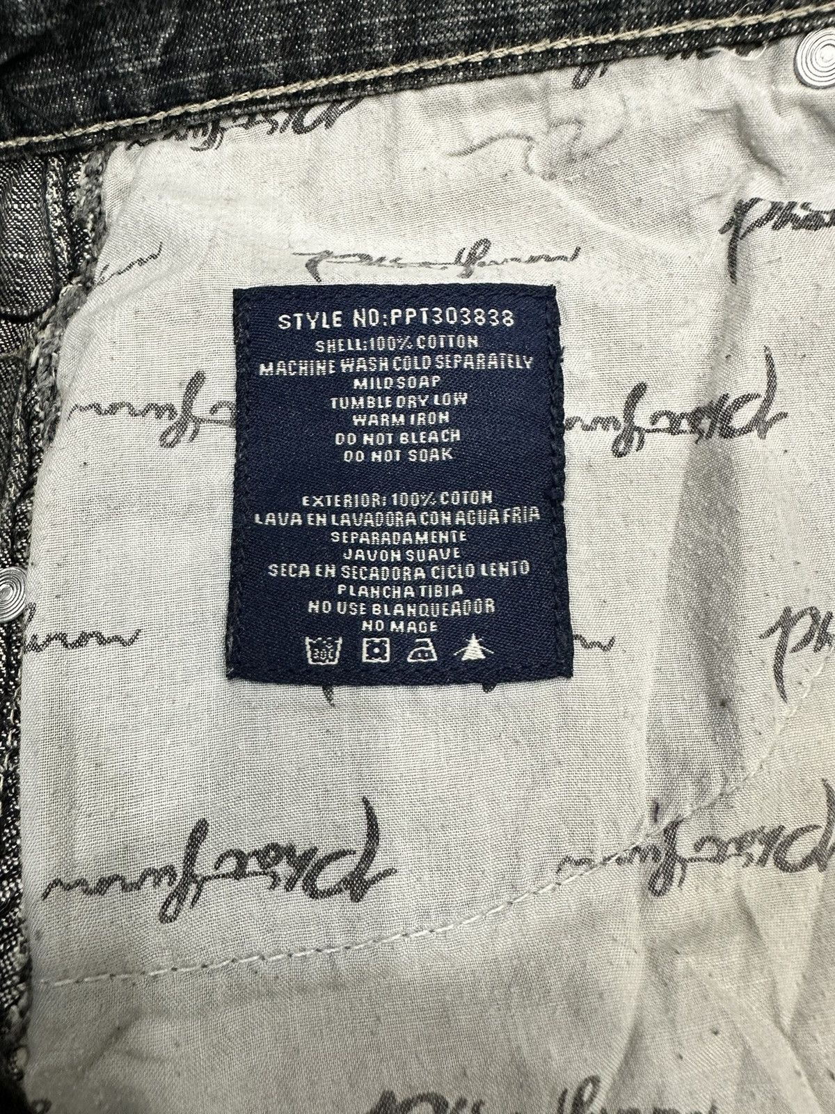 Ecko Unltd. Rare Vintage Y2K PHAT FARM Acid Wash Effects Baggy Jeans Size US 38 / EU 54 - 11 Thumbnail