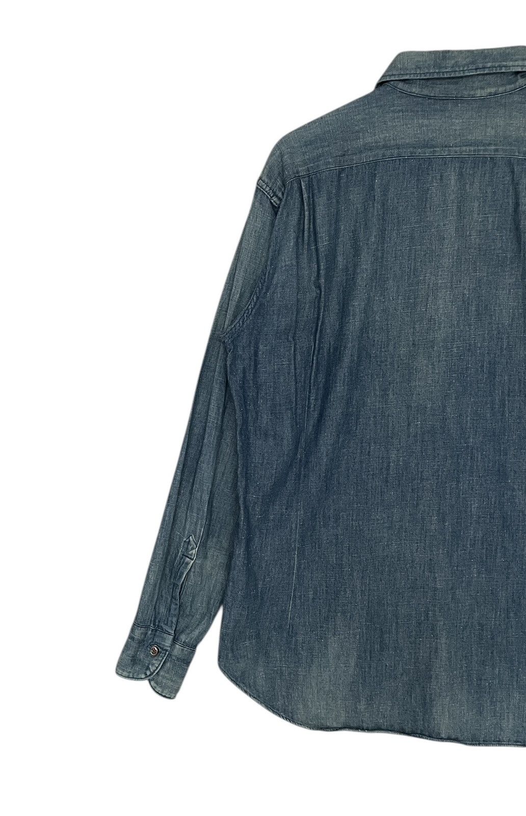 45rpm Vintage Japanese Brand 45rpm Denim Shirt 2000s Size US S / EU 44-46 / 1 - 5 Thumbnail