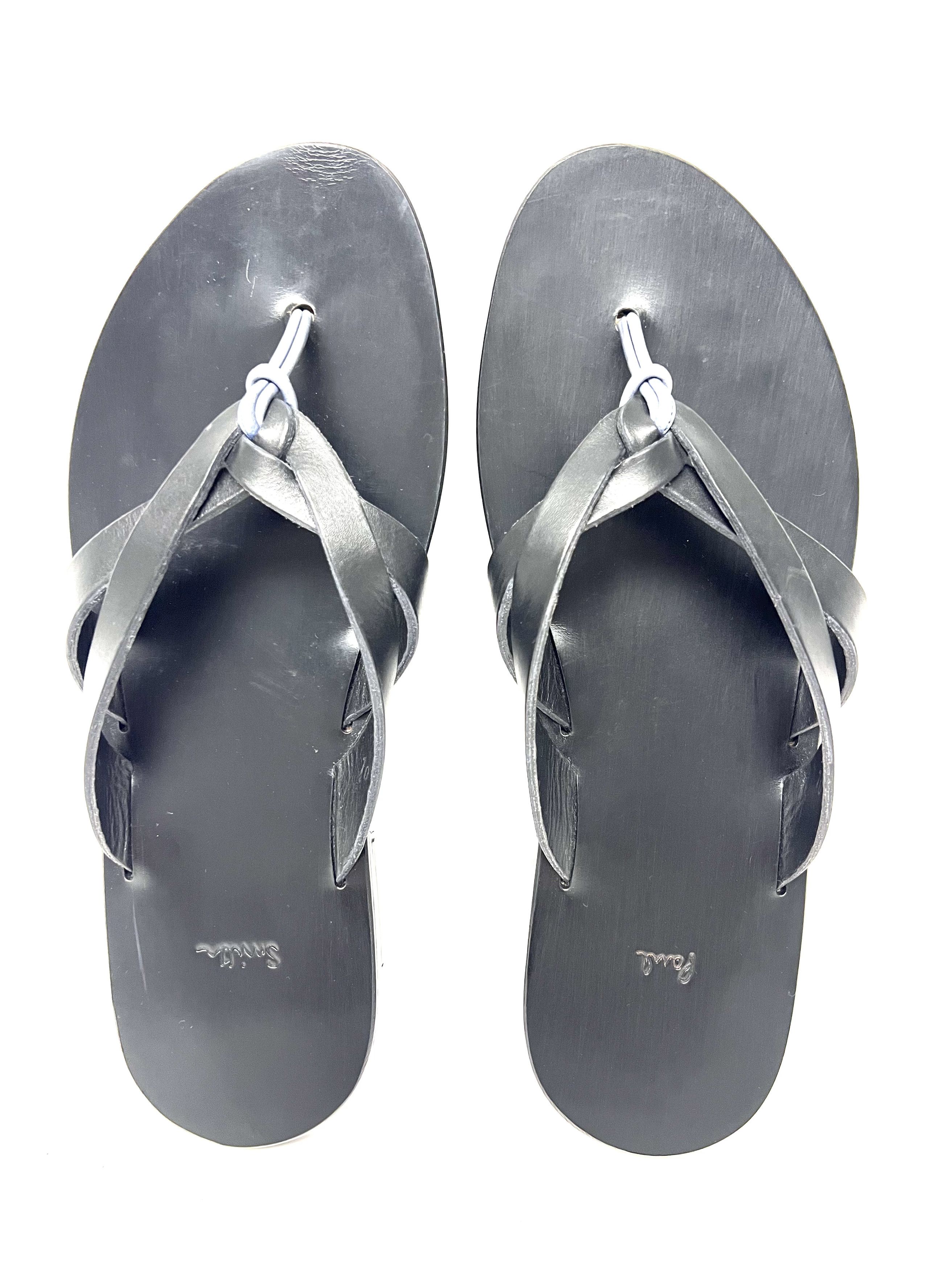 Paul Smith PAUL SMITH LEATHER HAND MADE SLIDE / SANDALS Size US 10 / EU 43 - 13 Thumbnail