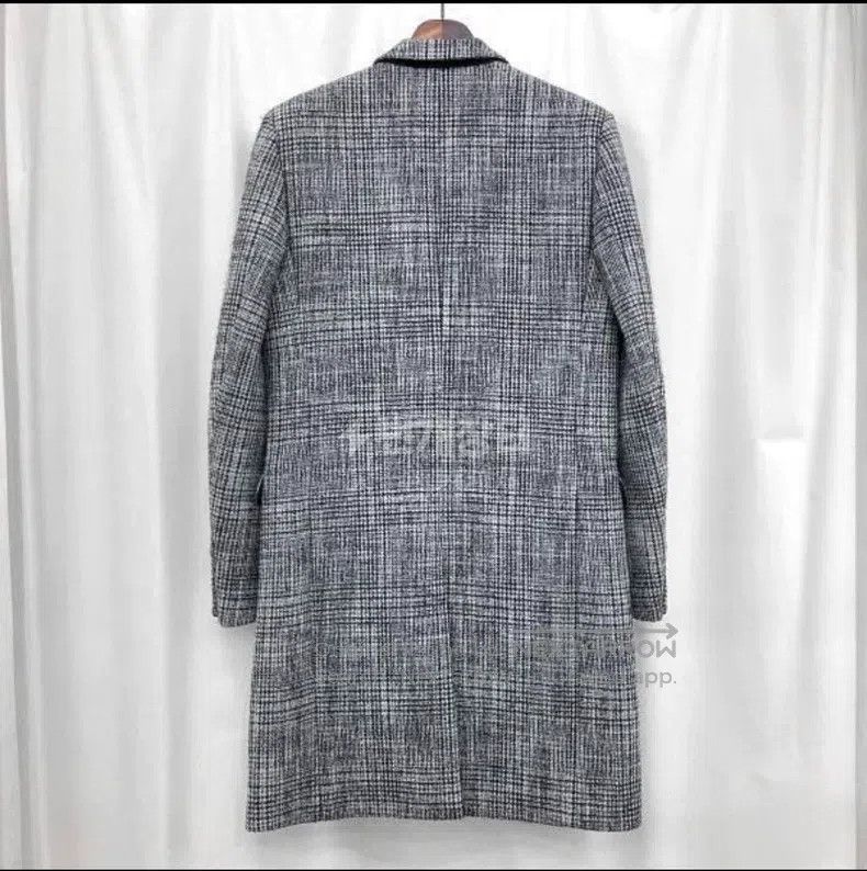 Saint Laurent Paris Saint Laurent Paris Gingham Alpaca Wool Coat Size US M / EU 48-50 / 2 - 3 Thumbnail
