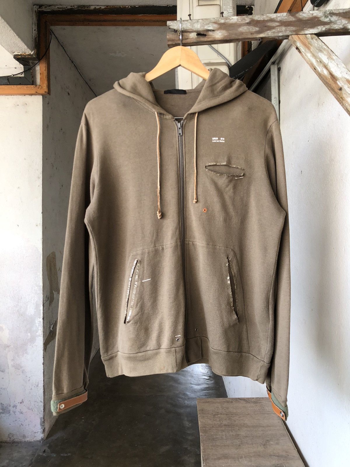 Undercover Rare🔥Undercover "Less but Better" Disteressed Zipper Hoodie Size US M / EU 48-50 / 2 - 15 Thumbnail