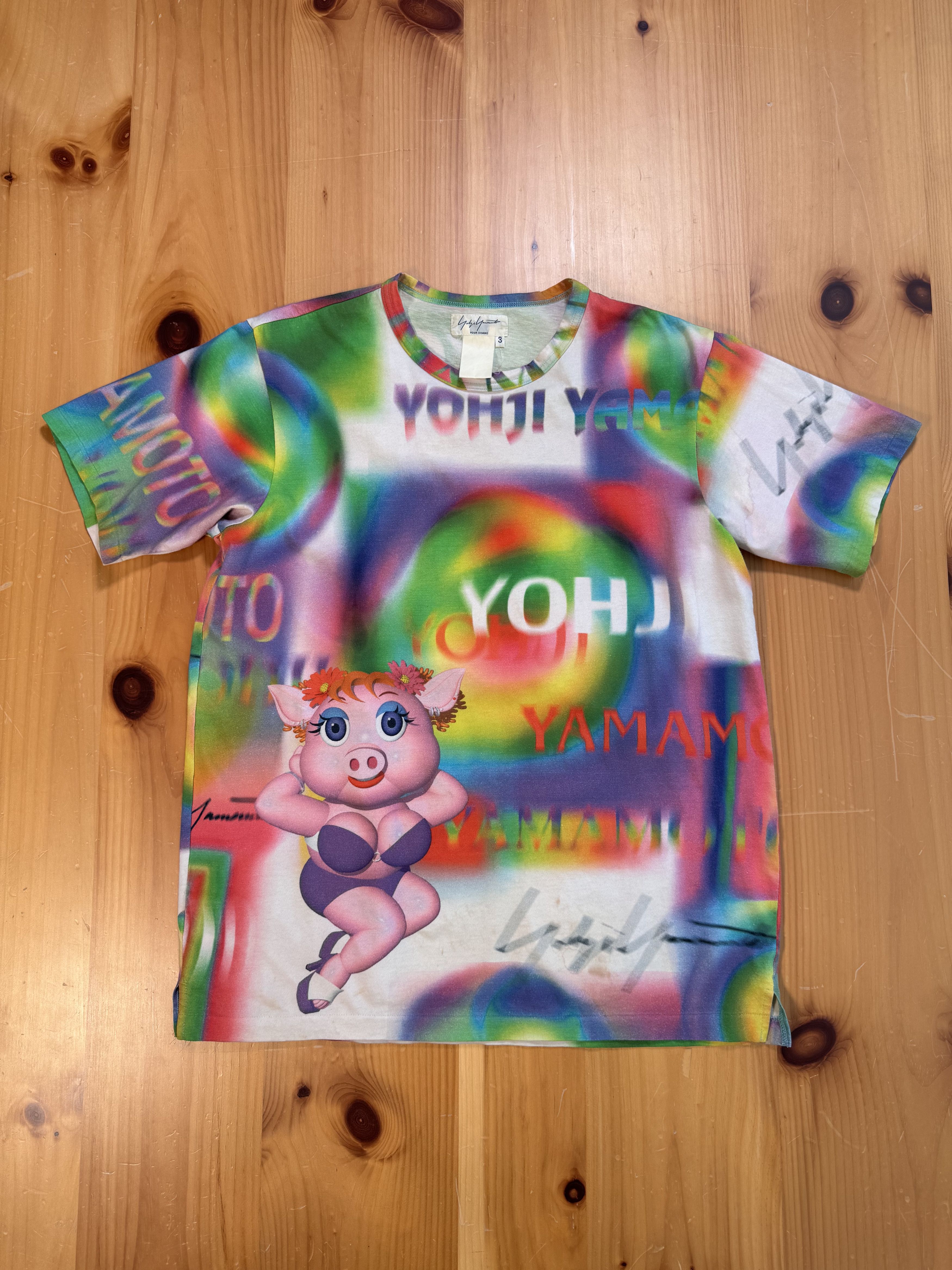 Yohji Yamamoto Yohji Yamamoto SS02 LSD Pig Shirt Size US L / EU 52-54 / 3 - 1 Thumbnail