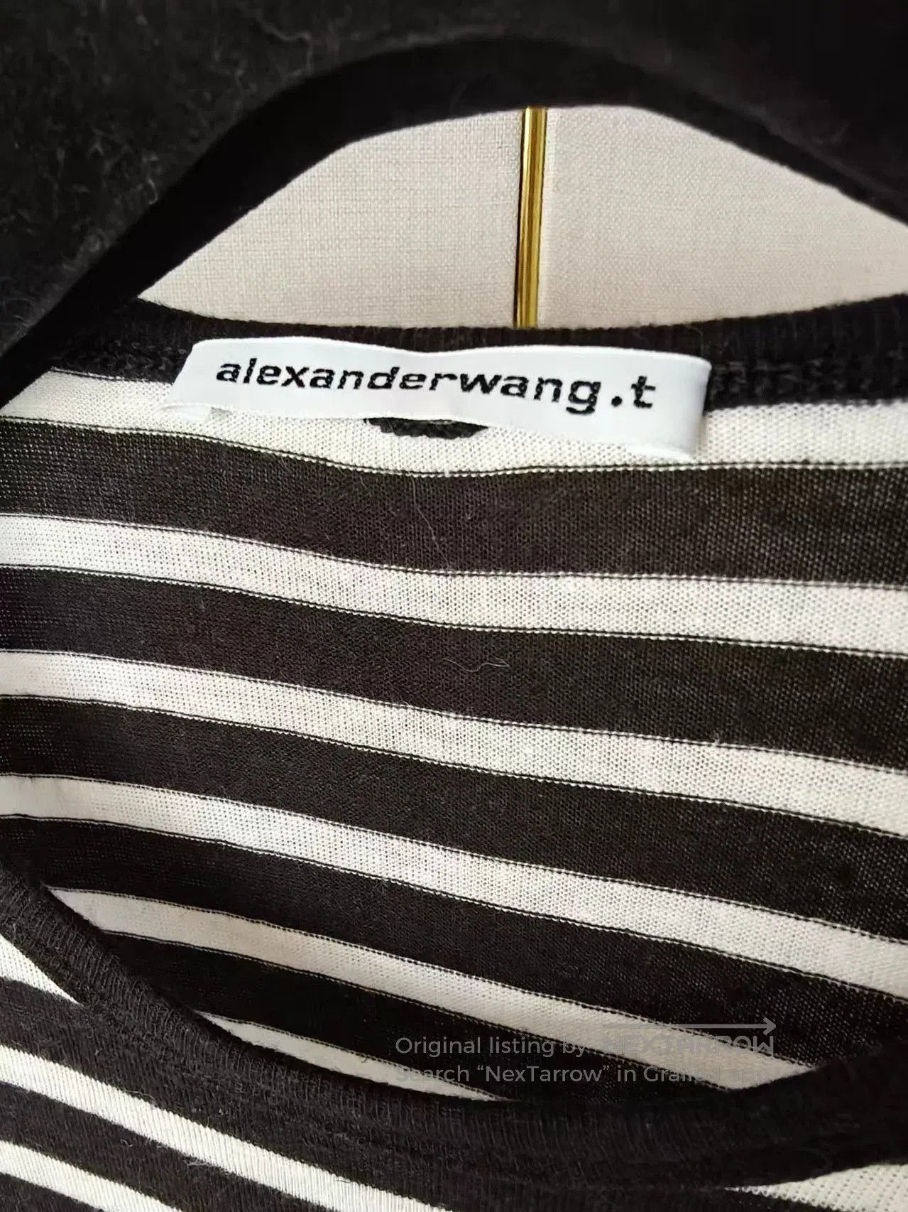 Alexander Wang Alexander Wang Striped Top. Size M / US 6-8 / IT 42-44 - 2 Thumbnail