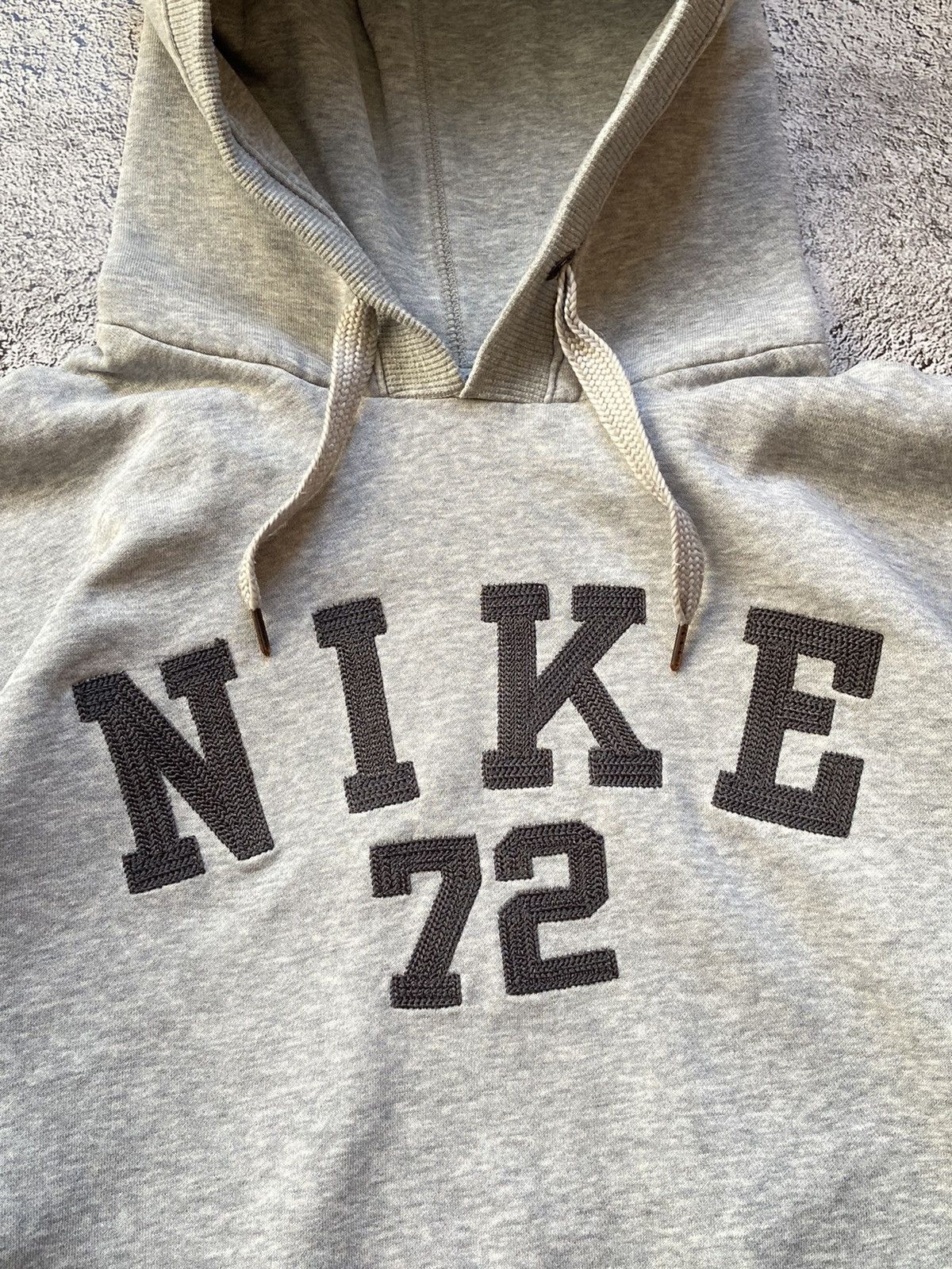 Nike × Vintage Vintage Nike Distressed Y2K Oversized Hoodie Size US XL / EU 56 / 4 - 5 Thumbnail