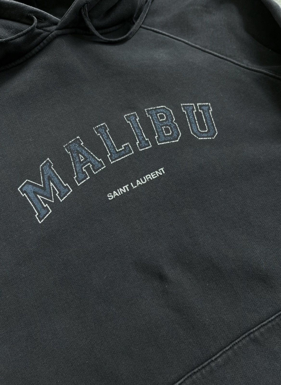 Saint Laurent Paris SLP Malibu hoodie Size US S / EU 44-46 / 1 - 3 Thumbnail