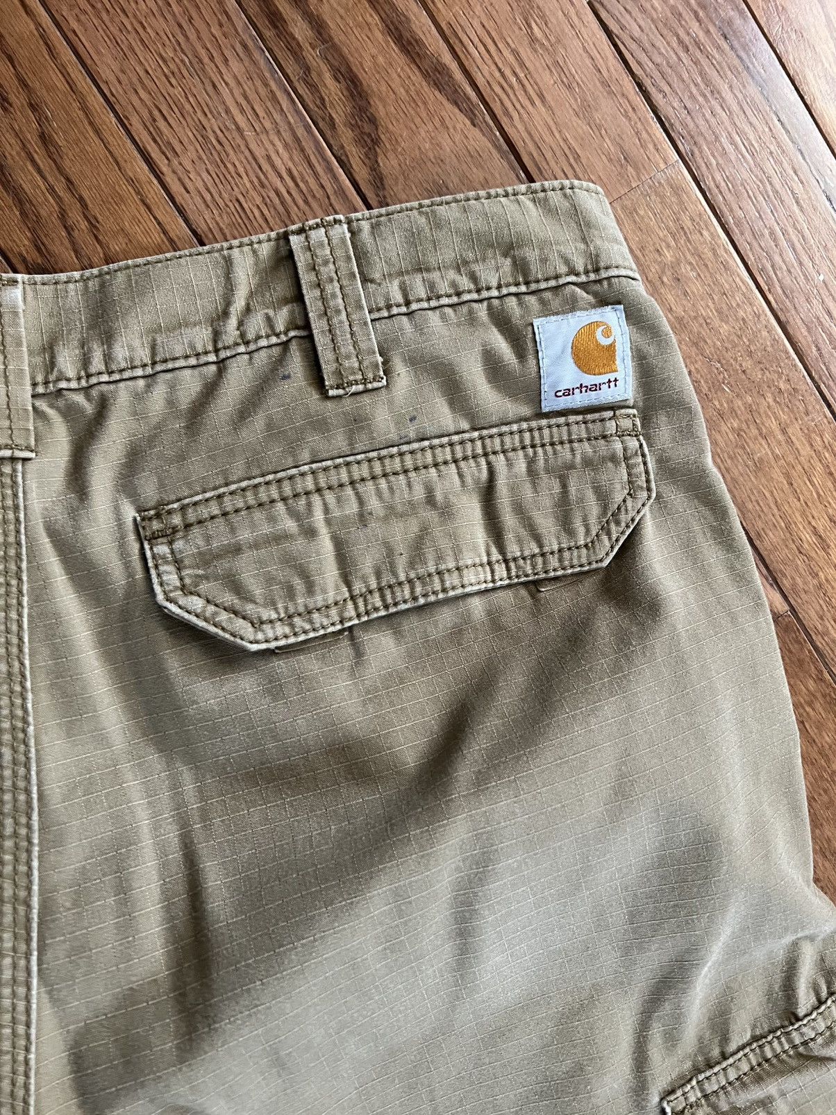 Carhartt Vintage Carhartt Cargo Ripstops Beige 36x34 Relaxed Size US 36 / EU 52 - 3 Thumbnail