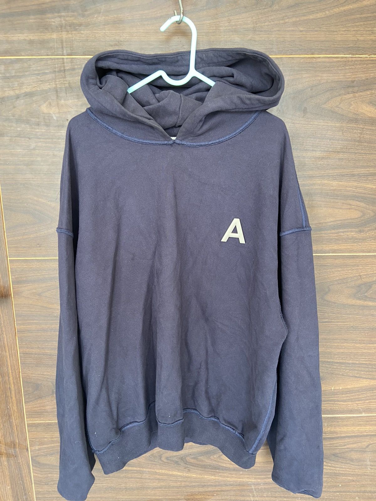 image of Arno De France Hoodie in Blue, Men's (Size Large)