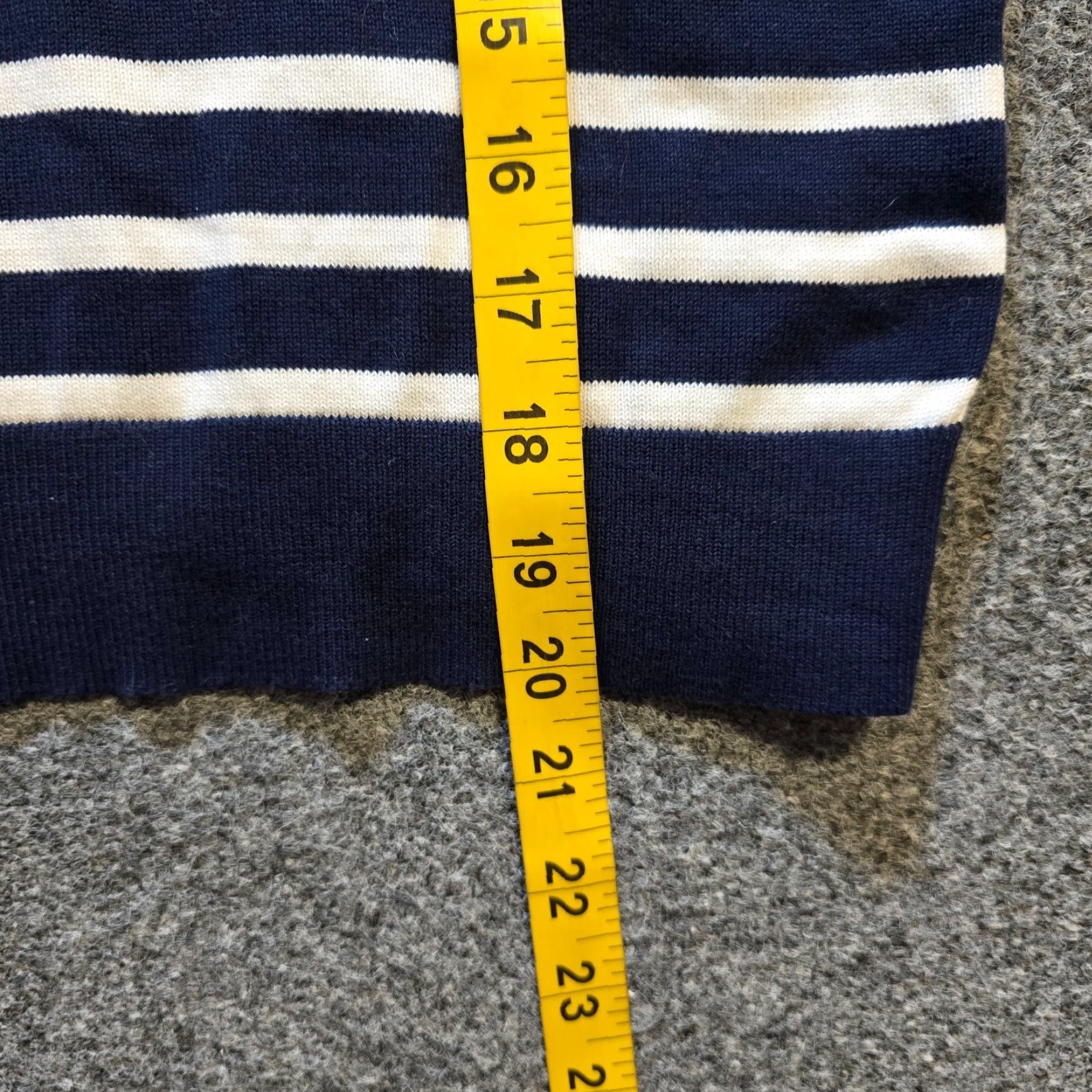Madewell Madewell Sweater Women Size S Blue White Striped Mohair Back Casual Nautical Pullover Crew Neck Long Sleeve Knit Regular Size S / US 4 / IT 40 - 6 Thumbnail