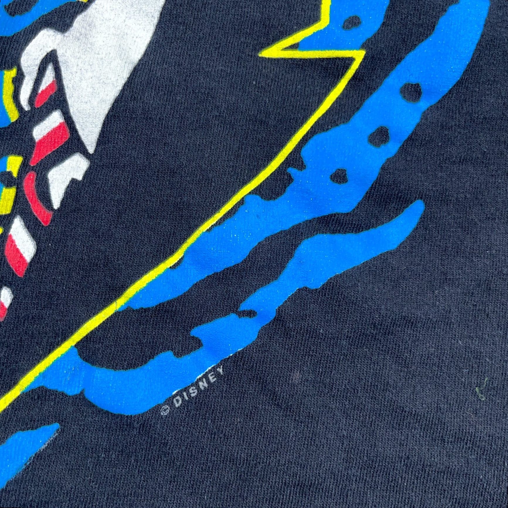 Disney VINTAGE Disney Dick Tracy T-Shirt Men Medium Black 90s Cartoon Logo Tee Cotton Jersey Size US M / EU 48-50 / 2 - 5 Thumbnail