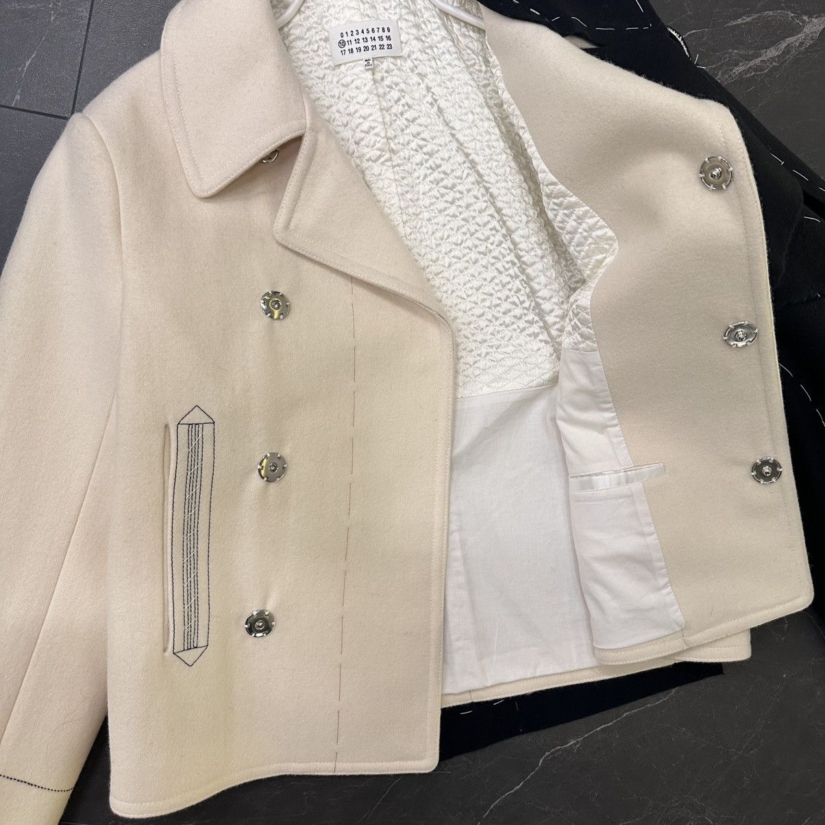 Maison Margiela Maison Margiela FW20 Hybrid Split Pea Coat Jacket Size US M / EU 48-50 / 2 - 5 Thumbnail
