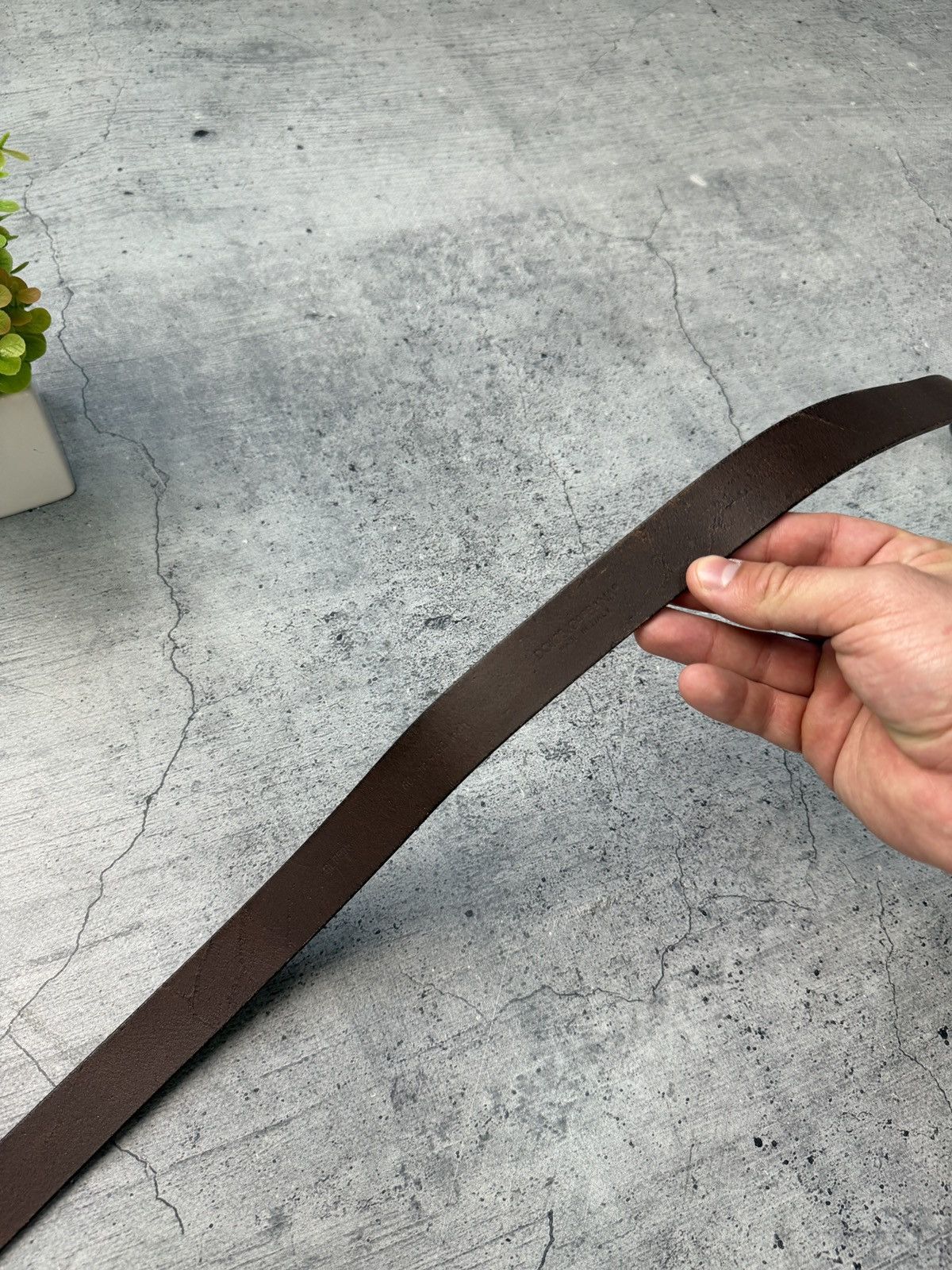 Dolce & Gabbana Dolce Gabbana Belt Logo real Leather Size ONE SIZE - 6 Thumbnail