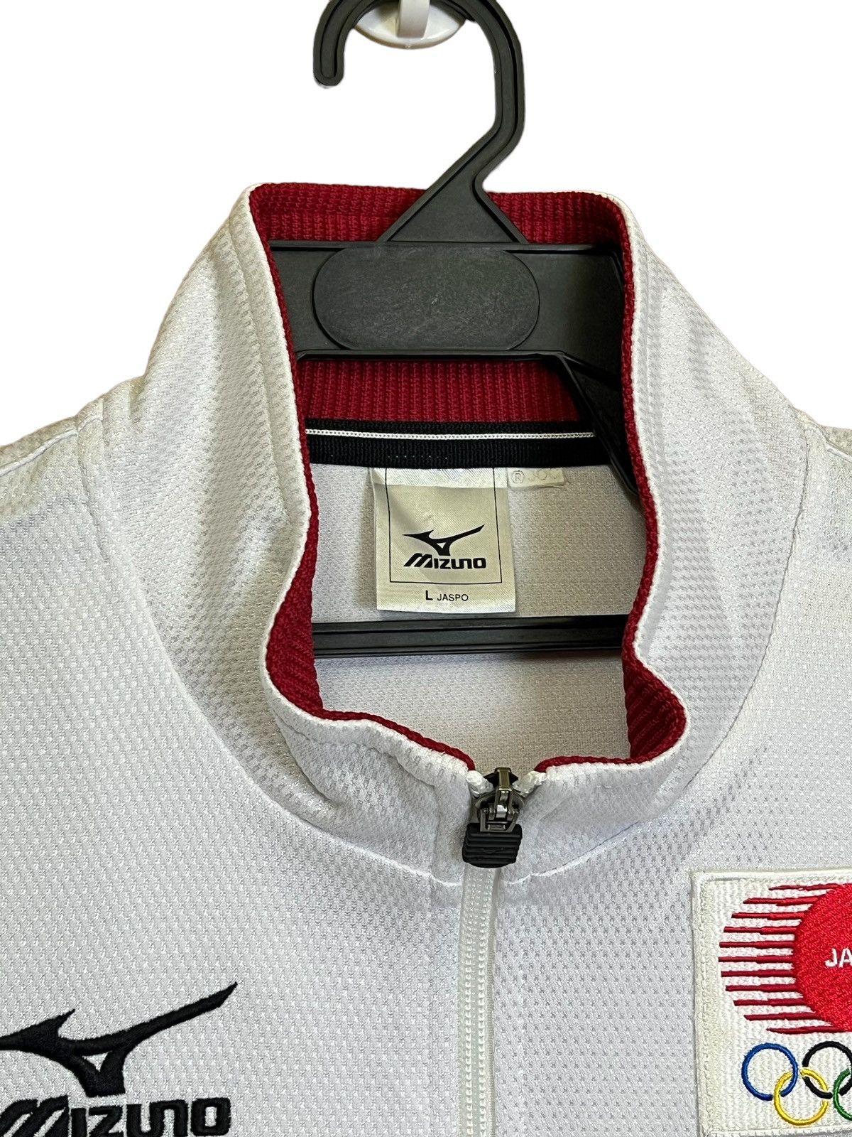 Mizuno RARE🔥MIZUNO JAPAN TEAM ISSUE FOR OLYMPIC BEIJING 2008 JACKET Size US L / EU 52-54 / 3 - 4 Thumbnail