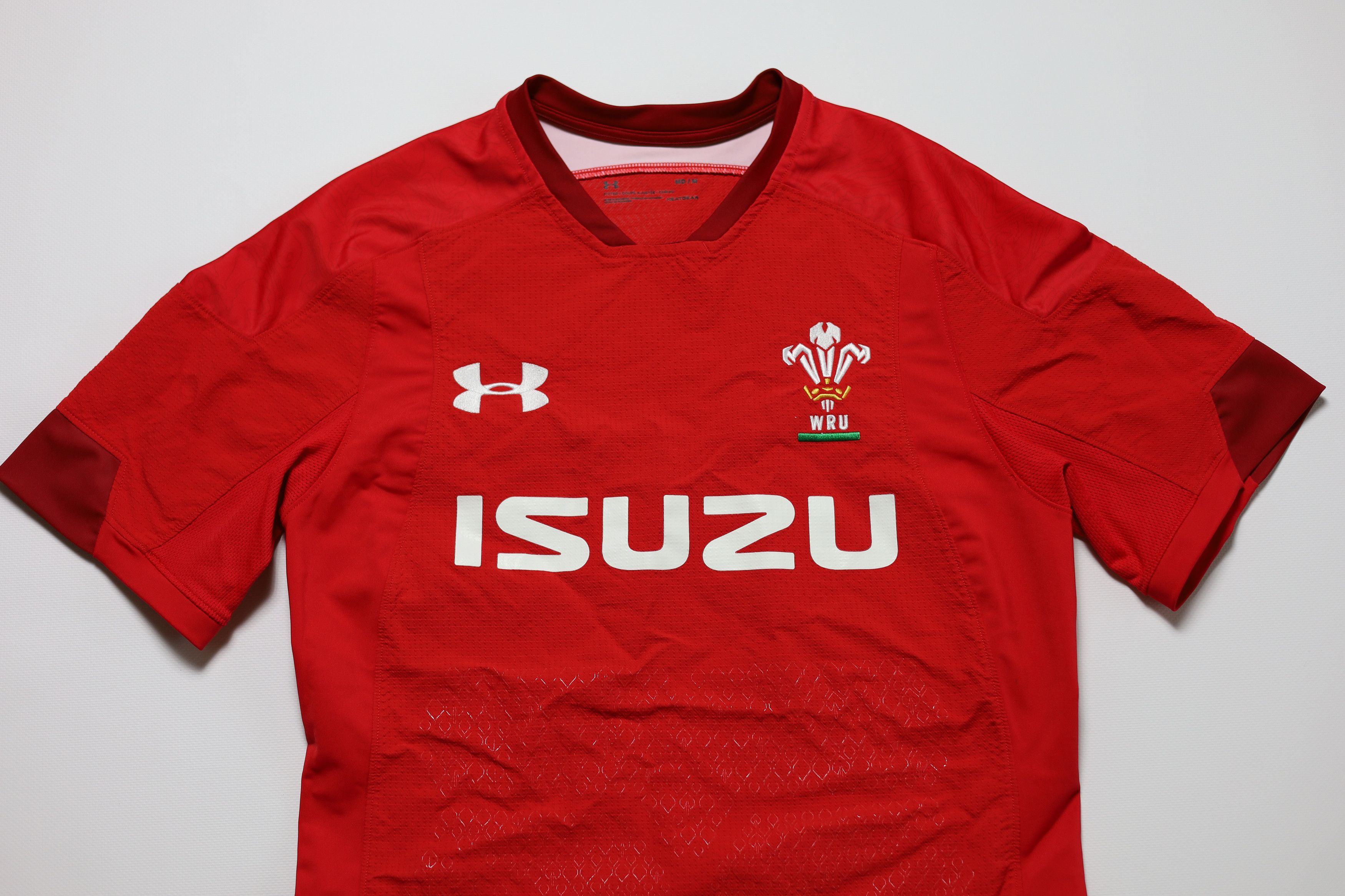 Under Armour Wales WRU 2017 2018 Rugby Home Shirt Jersey Under Armour Size US M / EU 48-50 / 2 - 2 Thumbnail