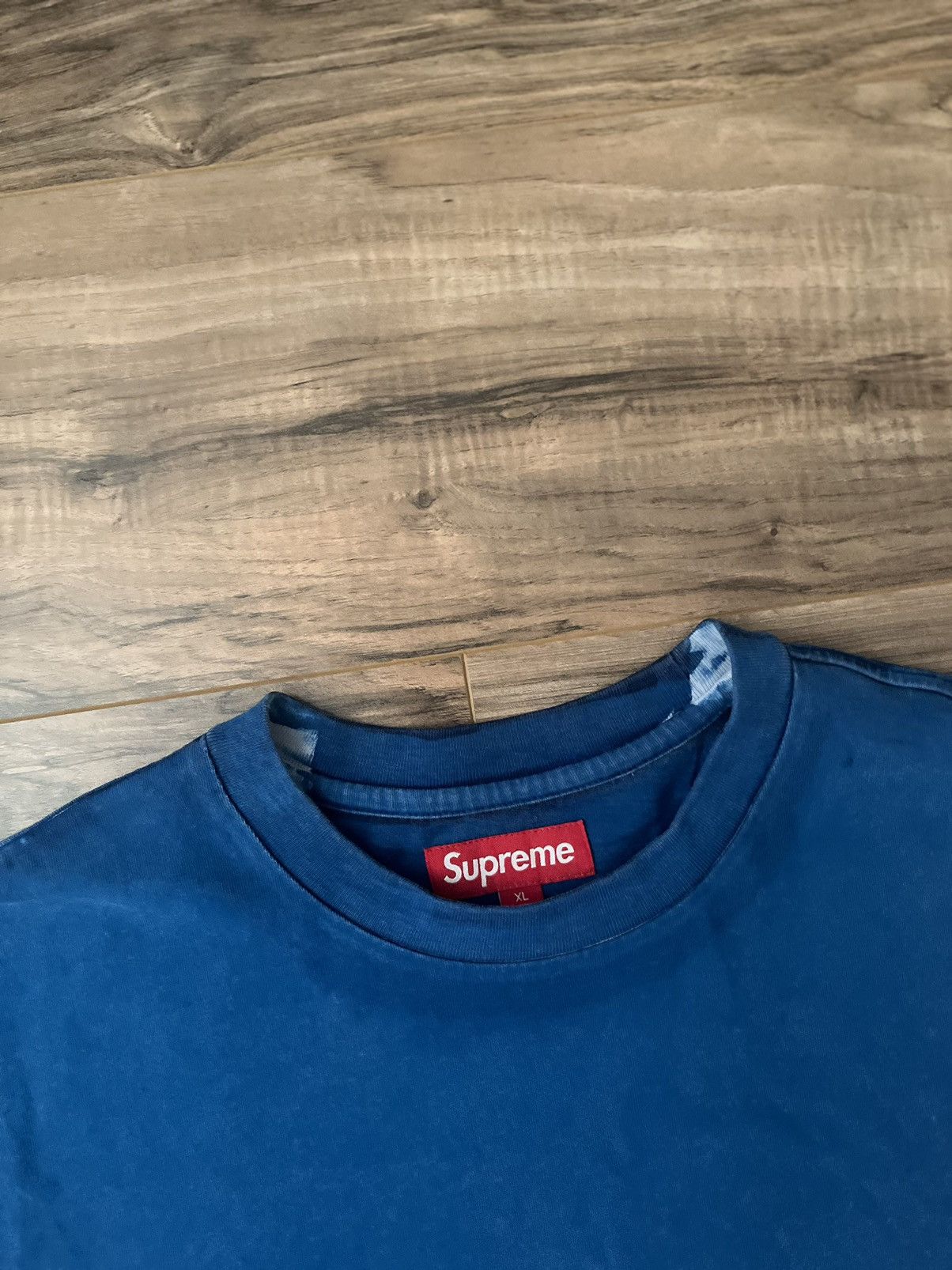 Supreme Supreme Overprint Small Box S/S Top Size US XL / EU 56 / 4 - 5 Thumbnail