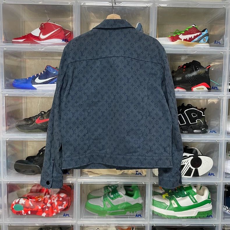 Louis Vuitton Louis Vuitton Monogram Denim Jacket-2505 Size US L / EU 52-54 / 3 - 3 Thumbnail