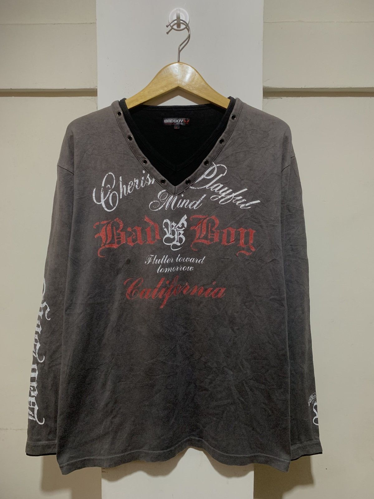 14th Addiction Japanese Bad Boys DoubleLayer LGB Vale Style Long Sleeve Tee Size US XL / EU 56 / 4 - 1 Thumbnail
