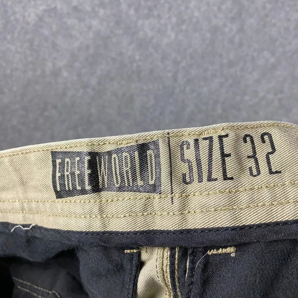 Free World Free World Bermuda Shorts Men's 32 Beige Cotton Blend Adults Size US 32 / EU 48 - 7 Thumbnail