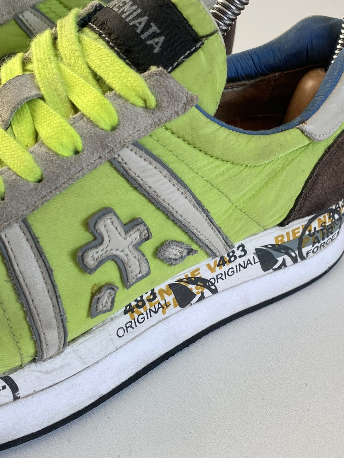 Premiata Premiata Conny Trainers Green Sneakers Size US 8 / IT 38 - 13 Thumbnail