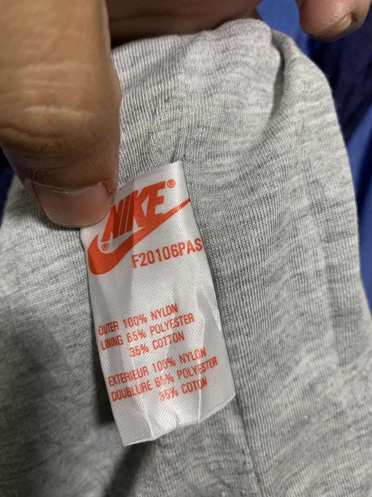 Nike 🔥VTG 90S NIKE NYLON ANORAK JACKETS Size US XL / EU 56 / 4 - 11 Thumbnail
