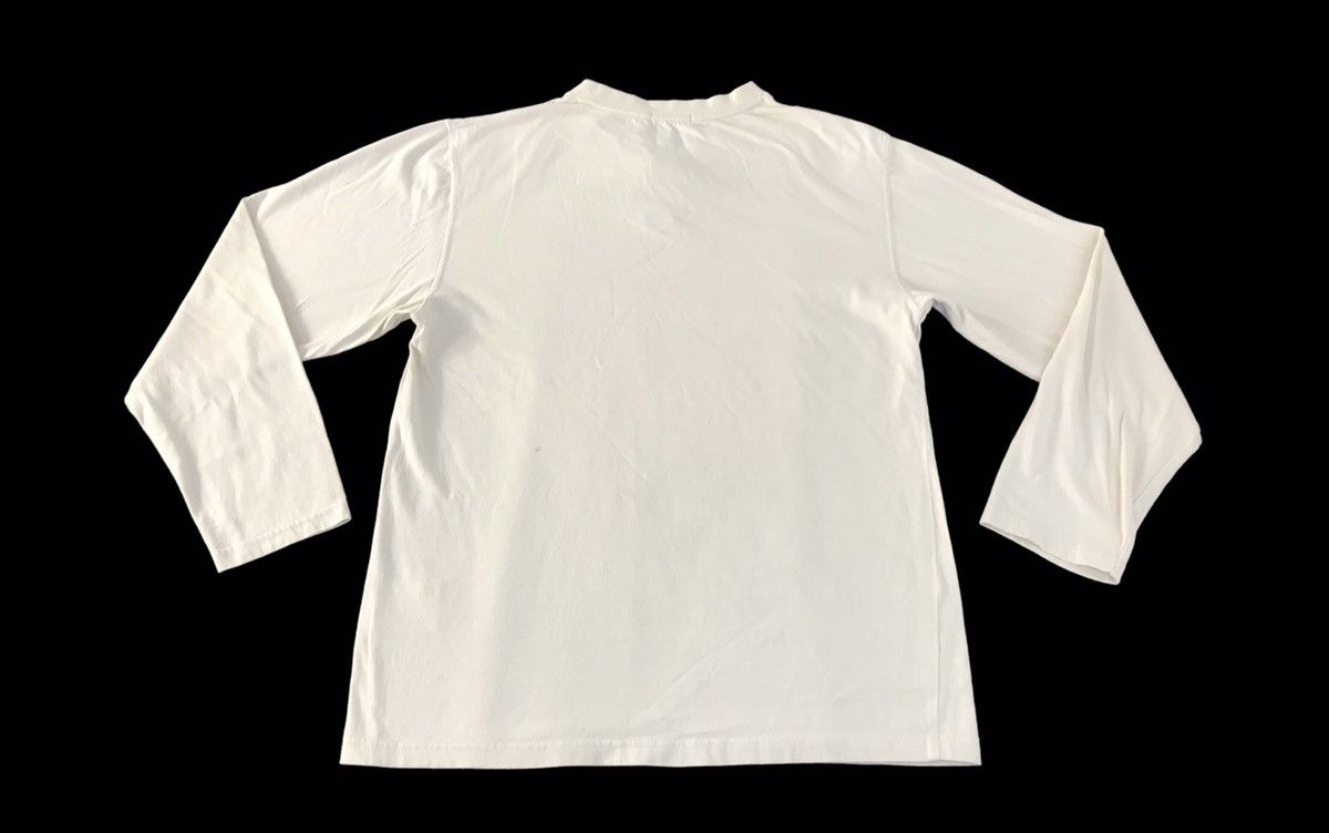 Kansai Yamamoto Kansai Yamamoto Jeans Henley Neck Longsleeve Spell Out Tee Size US S / EU 44-46 / 1 - 7 Thumbnail