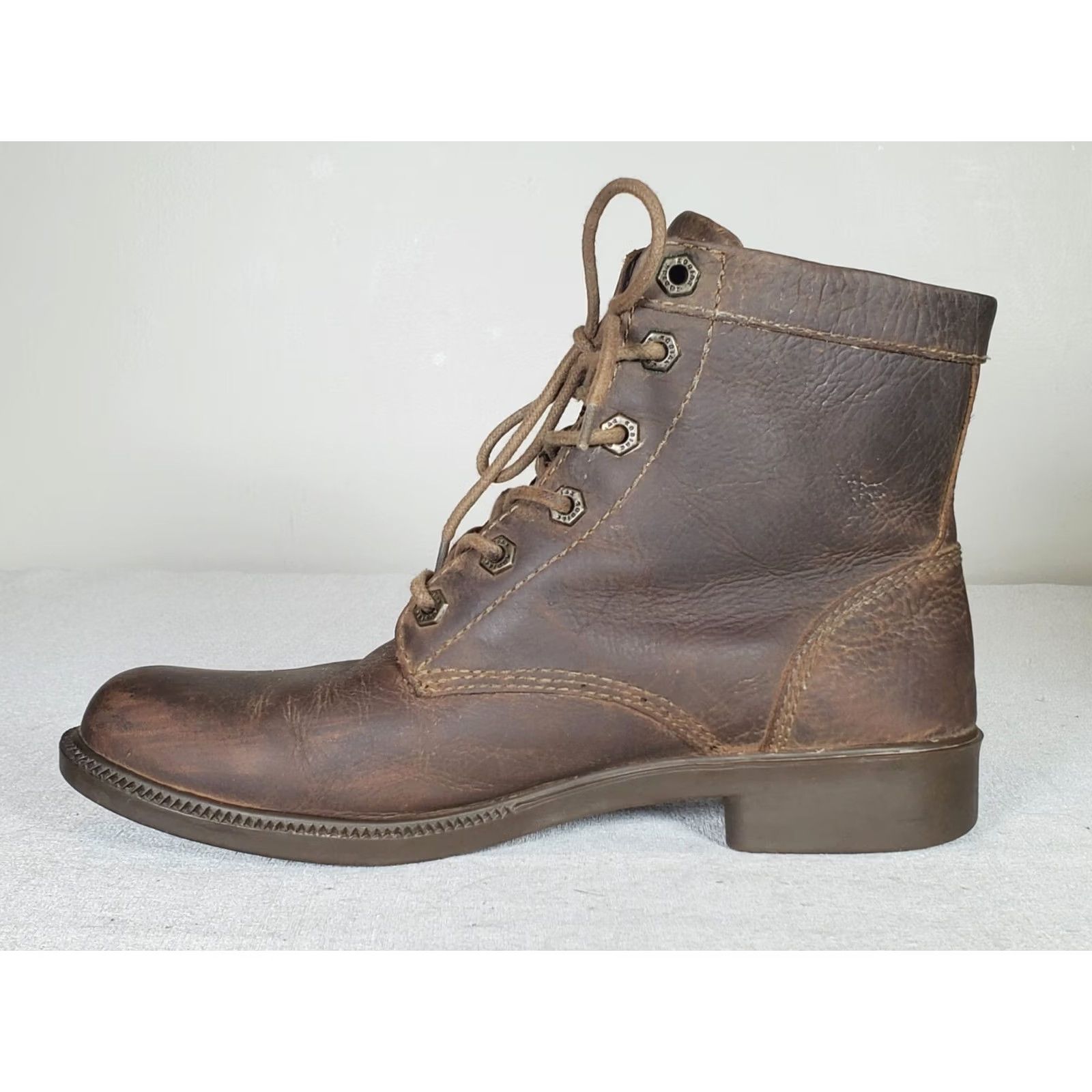 Vintage Kodiak Boots Womens Brown Original Waterproof All Season Leather 419064OG Women Size US 10 / IT 40 - 3 Thumbnail