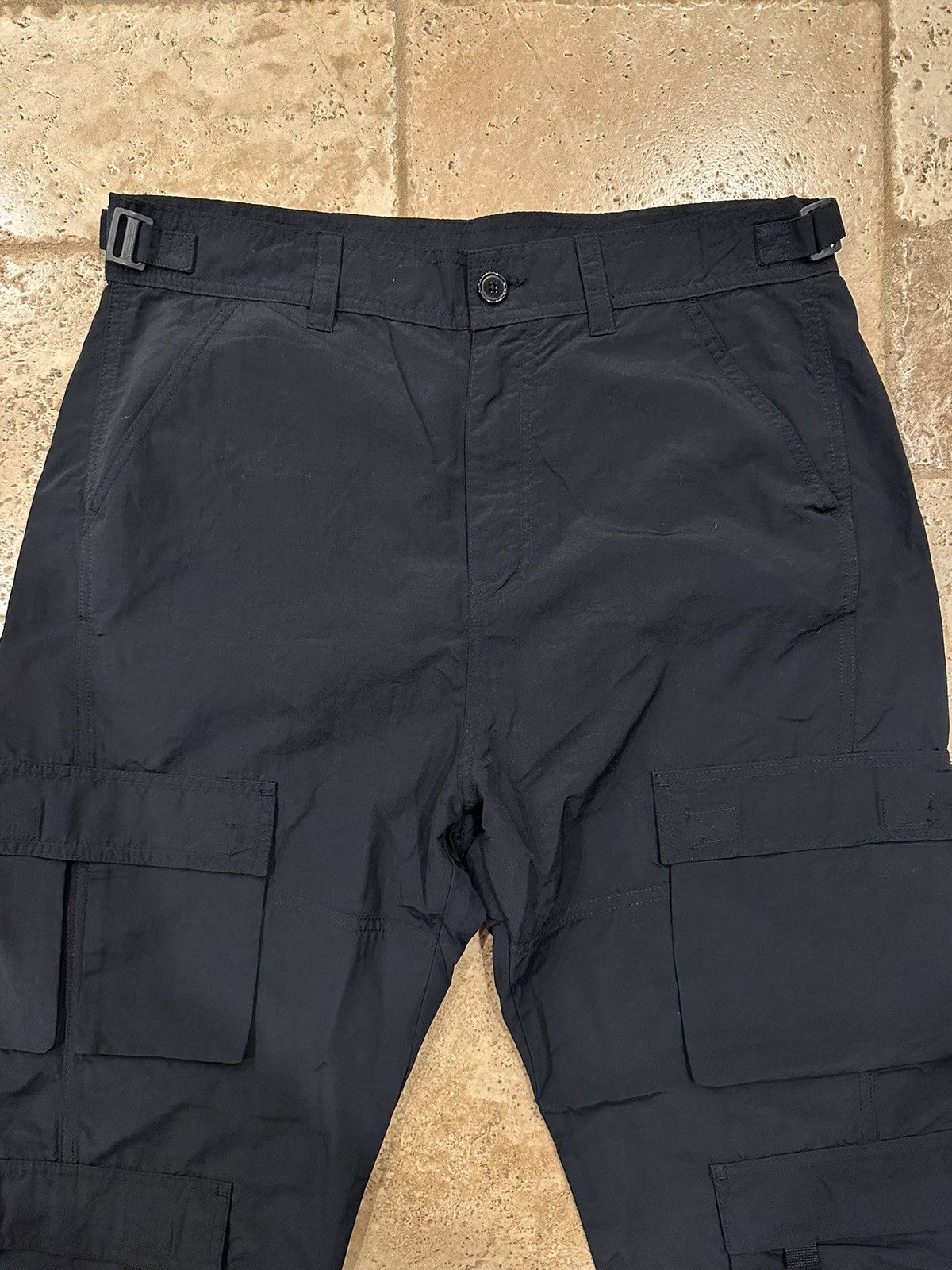 Martine Rose Martine Rose Twist Seam Cargo Black Trouser Pants Size US 34 / EU 50 - 5 Thumbnail