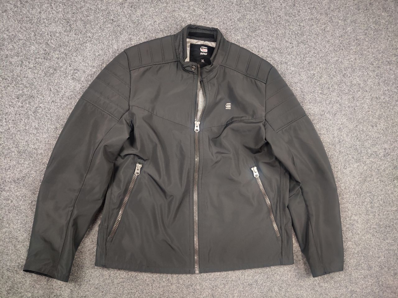 G-Star G Star Raw suzaki Zip Biker Jacket if six was nine LGB Y2K Size US XL / EU 56 / 4 - 4 Thumbnail
